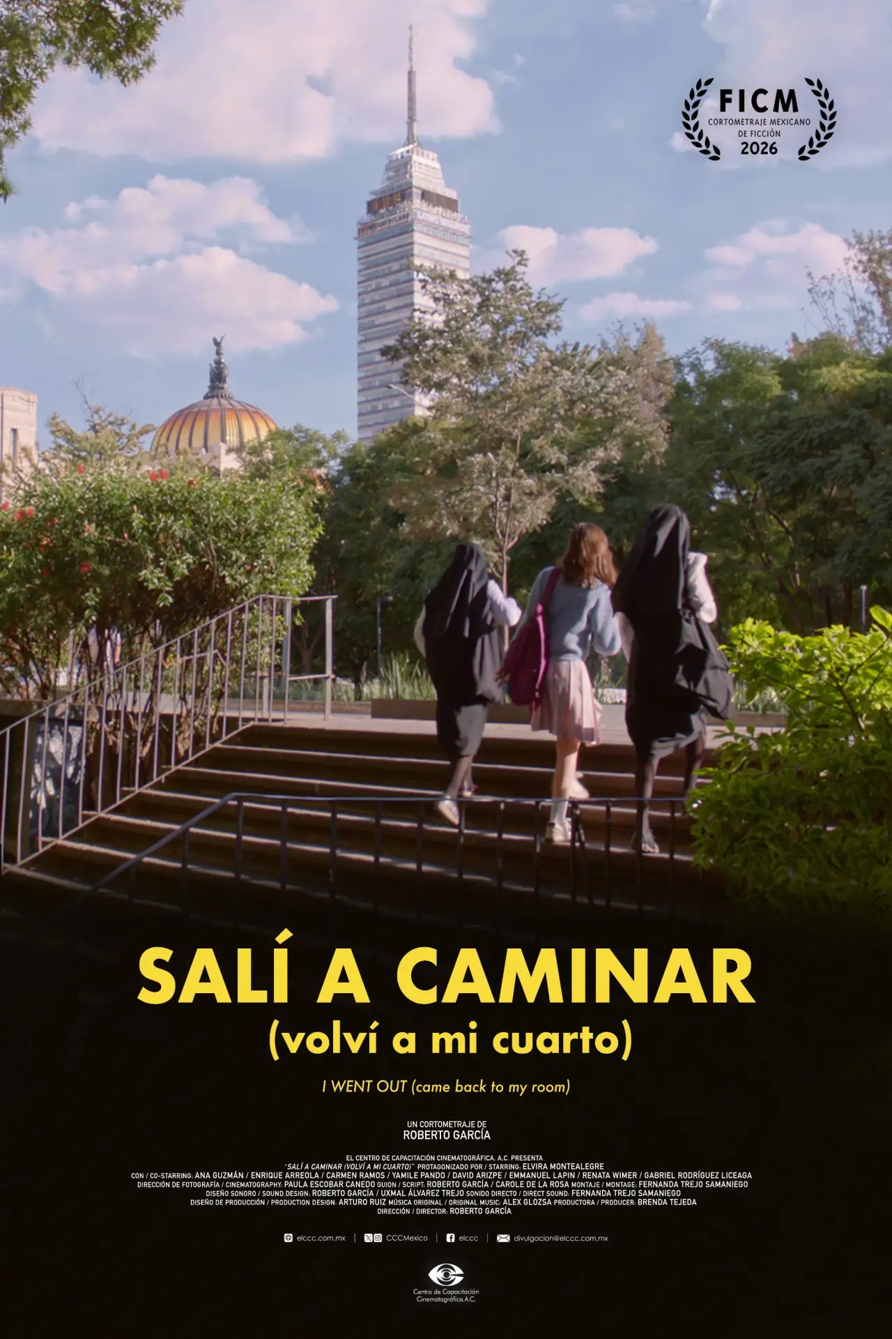 Plakat filmowy "Salí a caminar (volví a mi cuarto)"