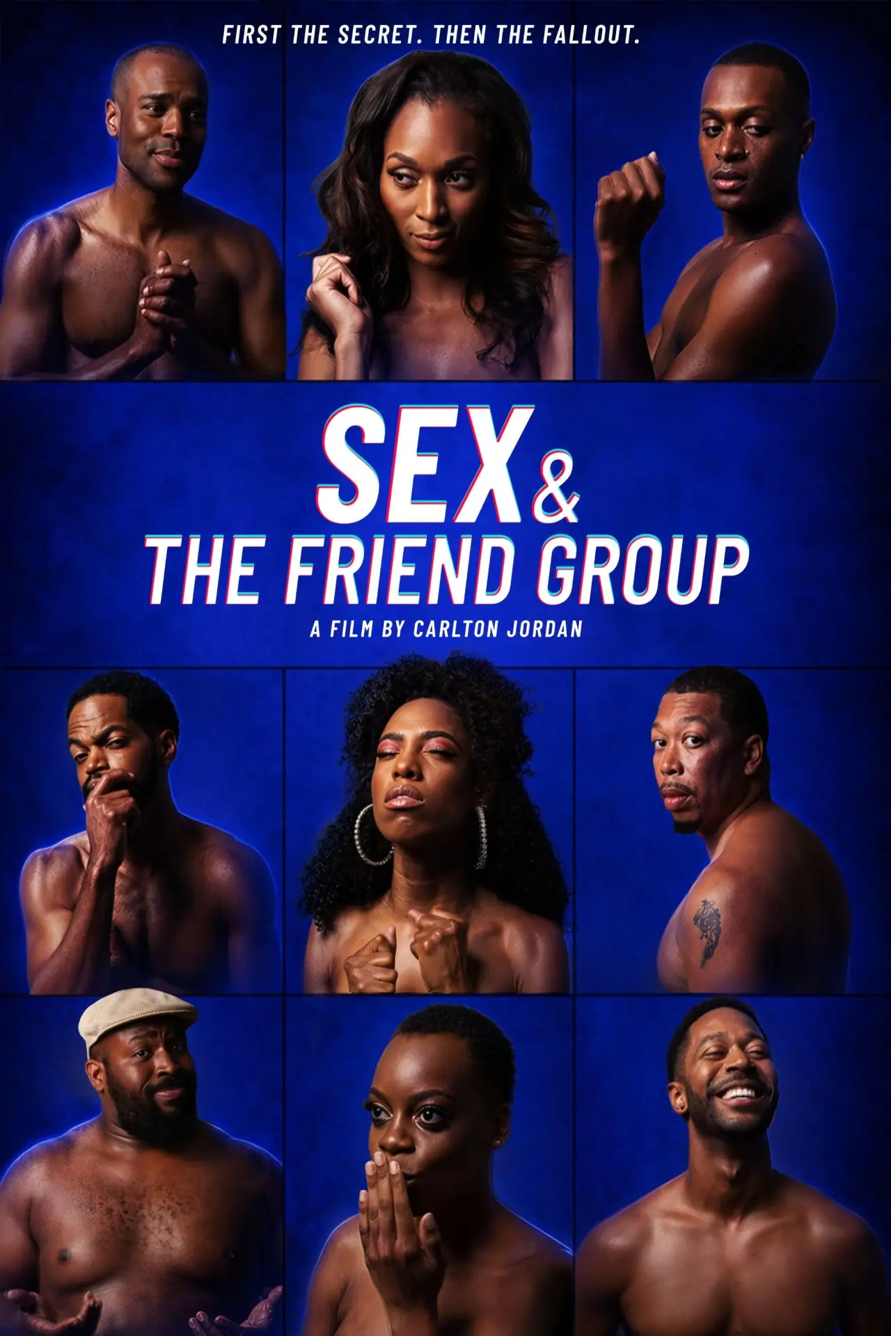 Plakat filmowy "Sex and the Friend Group"