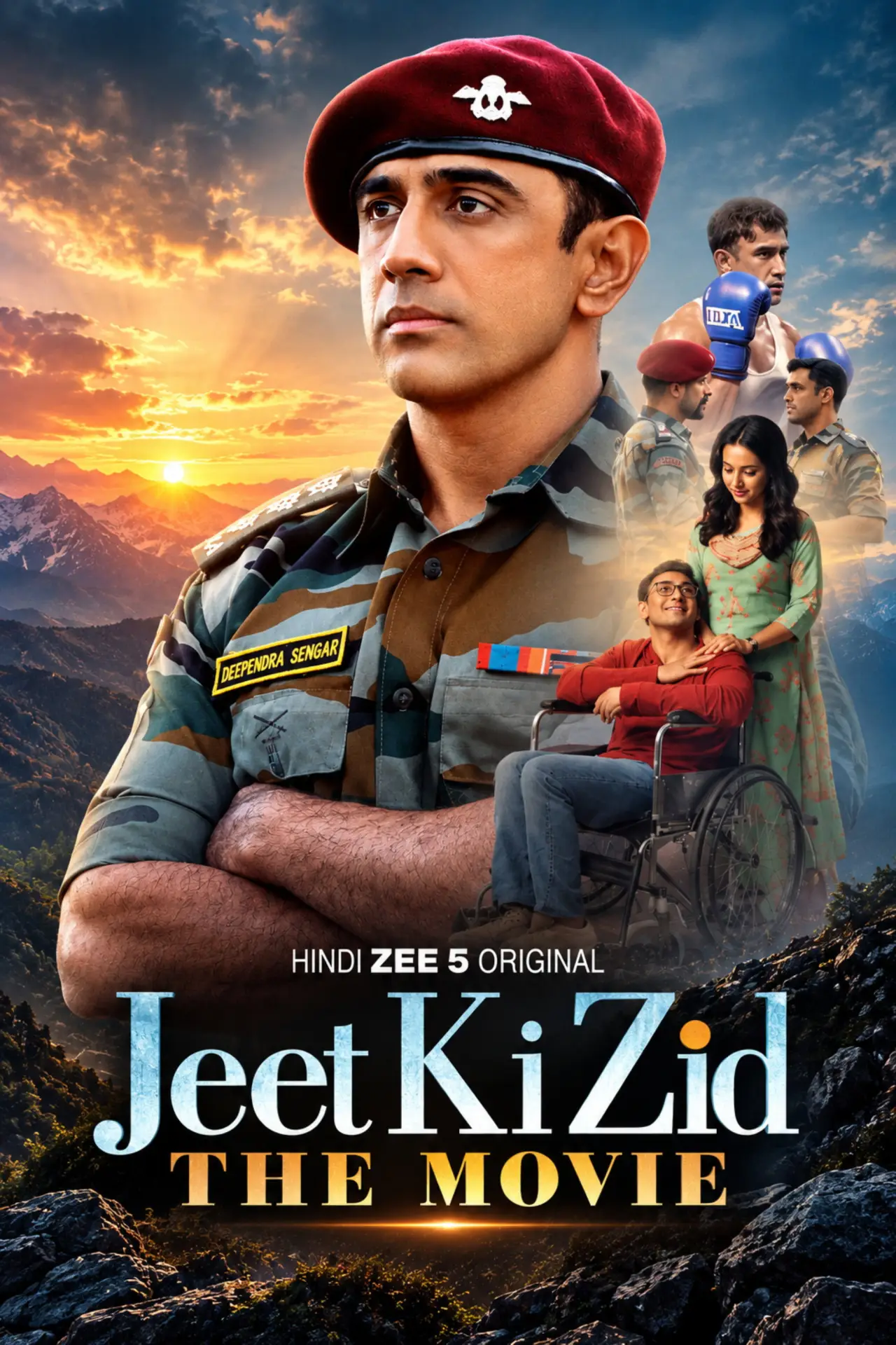 Plakat filmowy "Jeet Ki Zid"