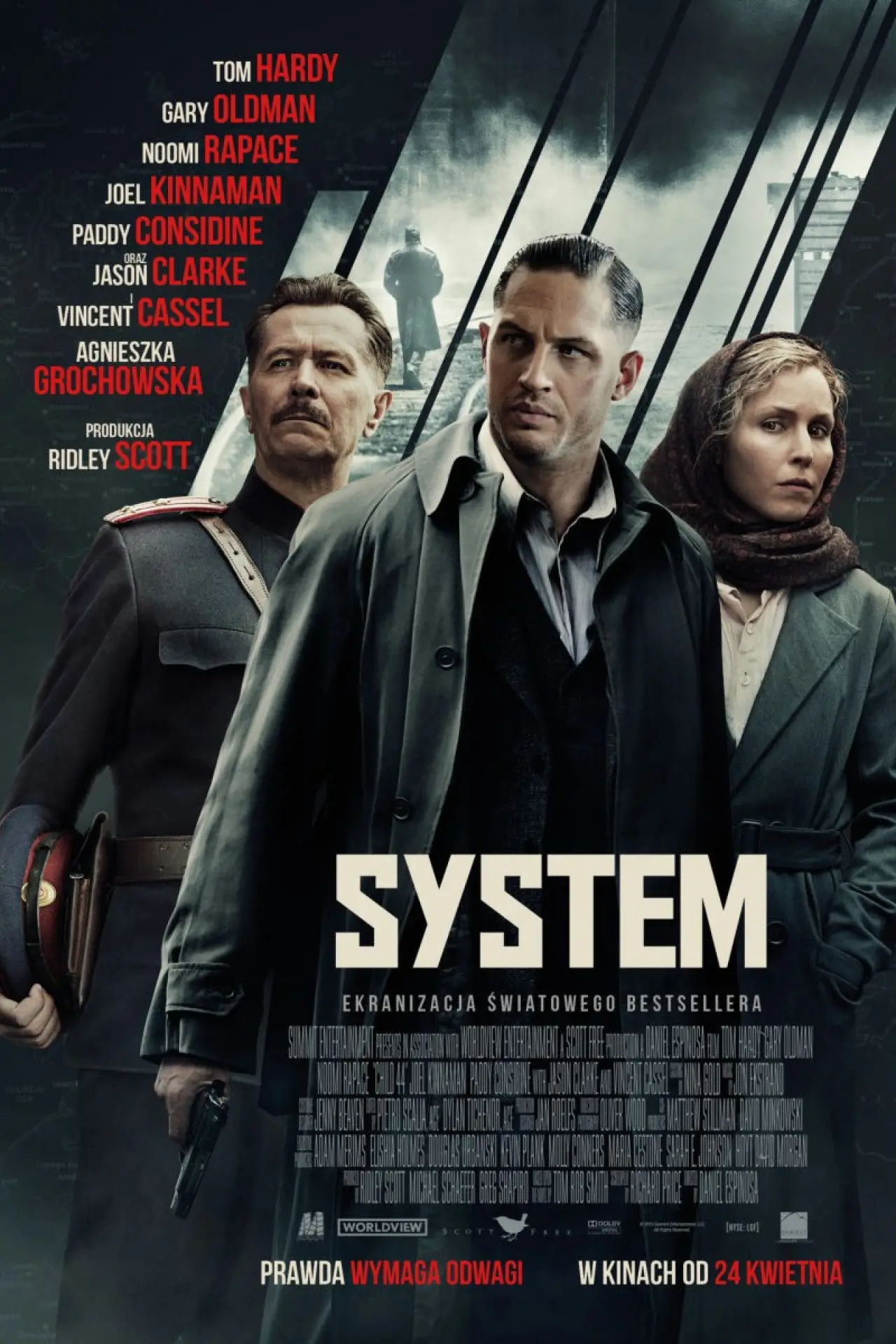 Plakat filmowy "System"