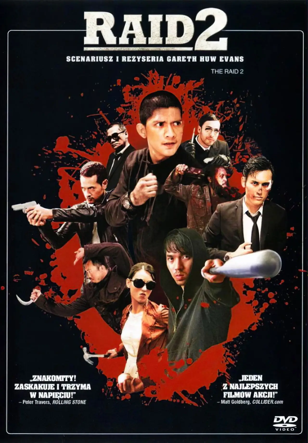 Plakat filmowy "Raid 2: Infiltracja"