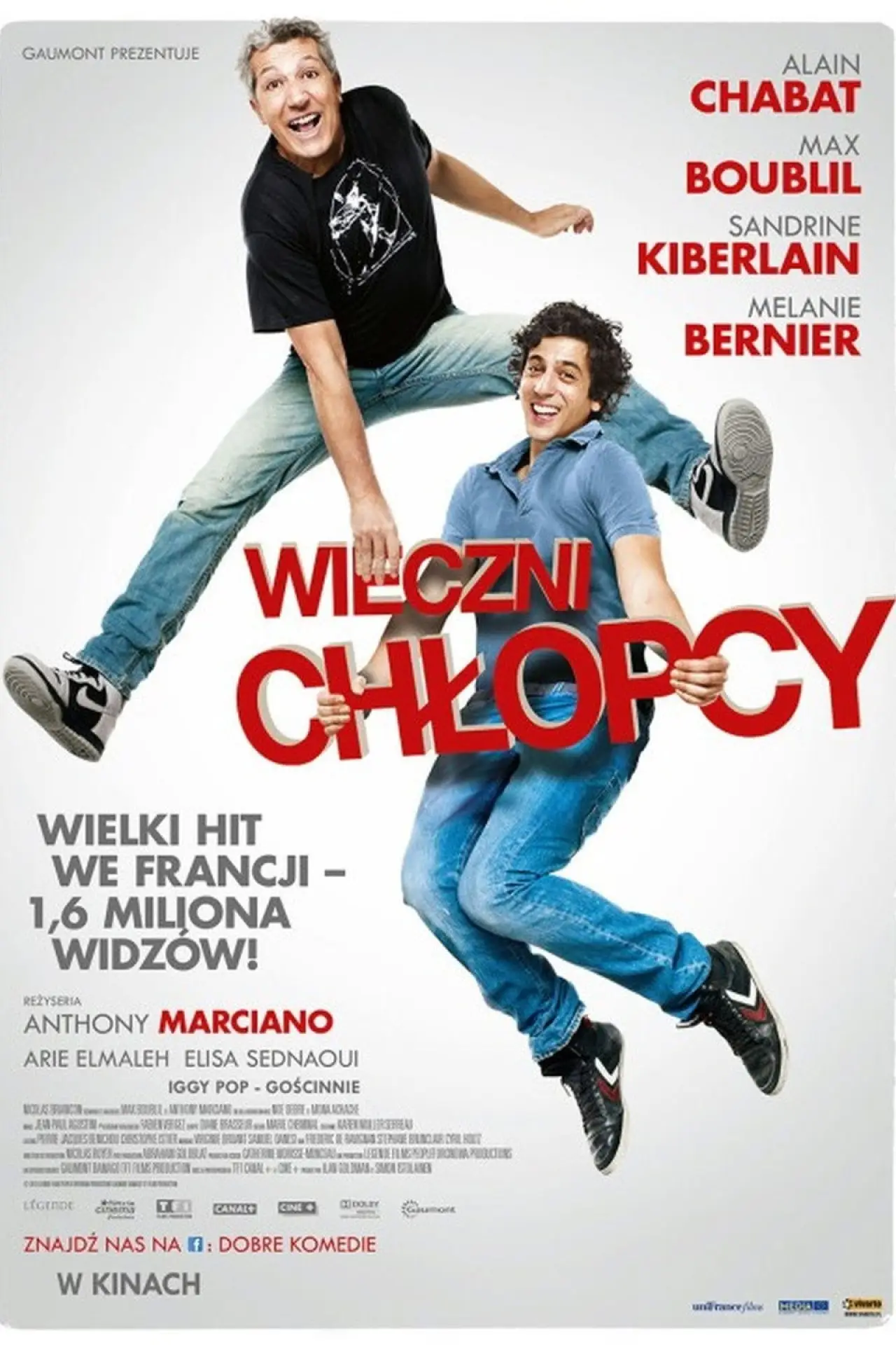 Plakat filmowy "Wieczni chłopcy"
