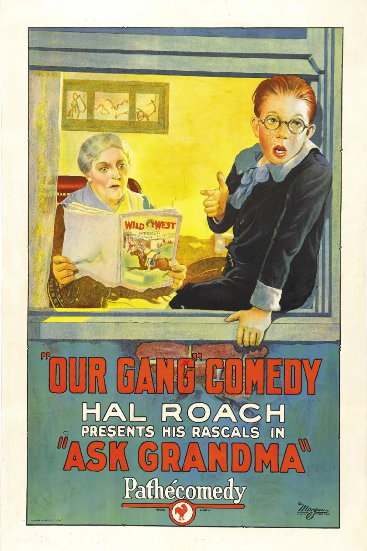 Plakat filmowy "Ask Grandma"