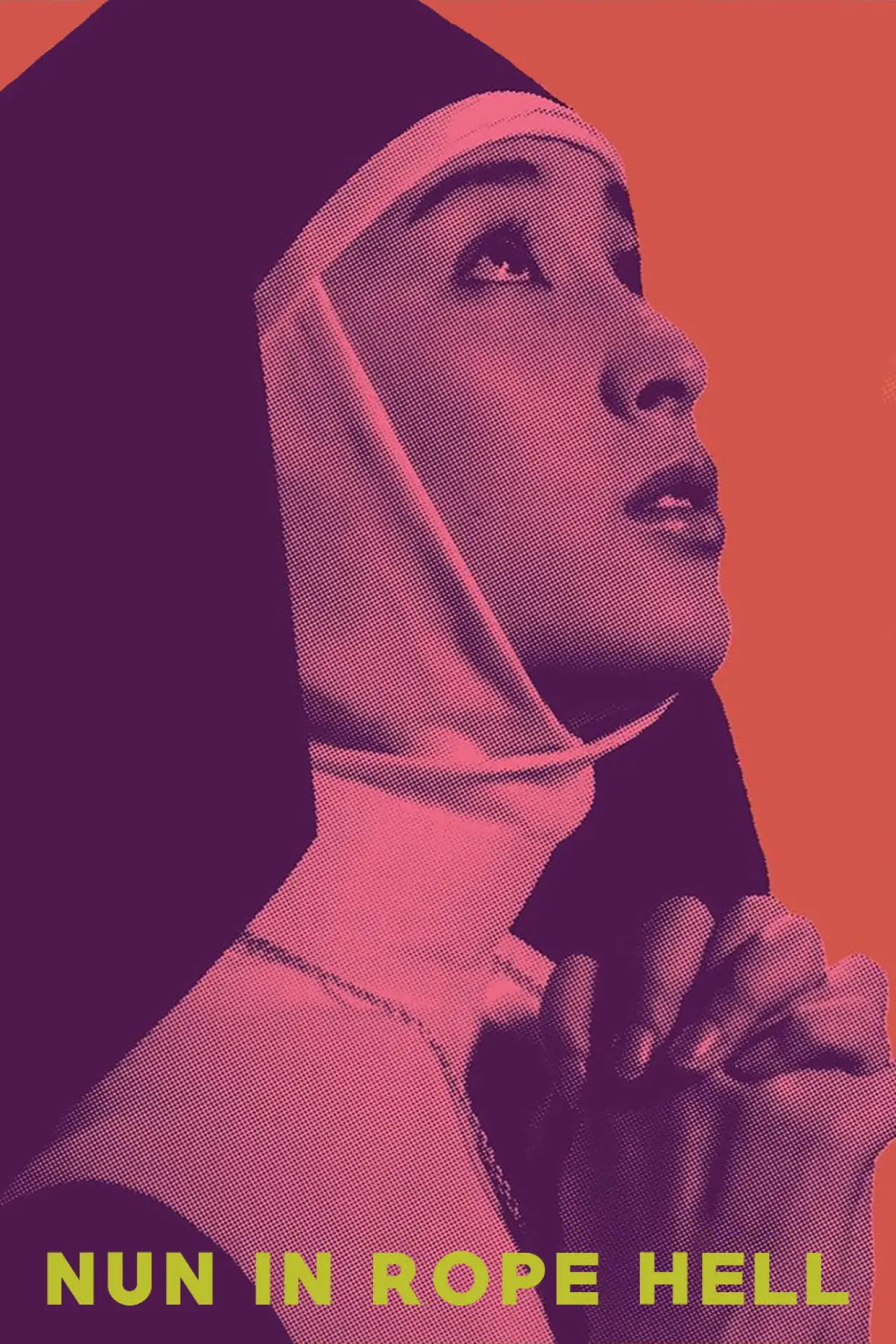 Plakat filmowy "団鬼六　修道女縄地獄"
