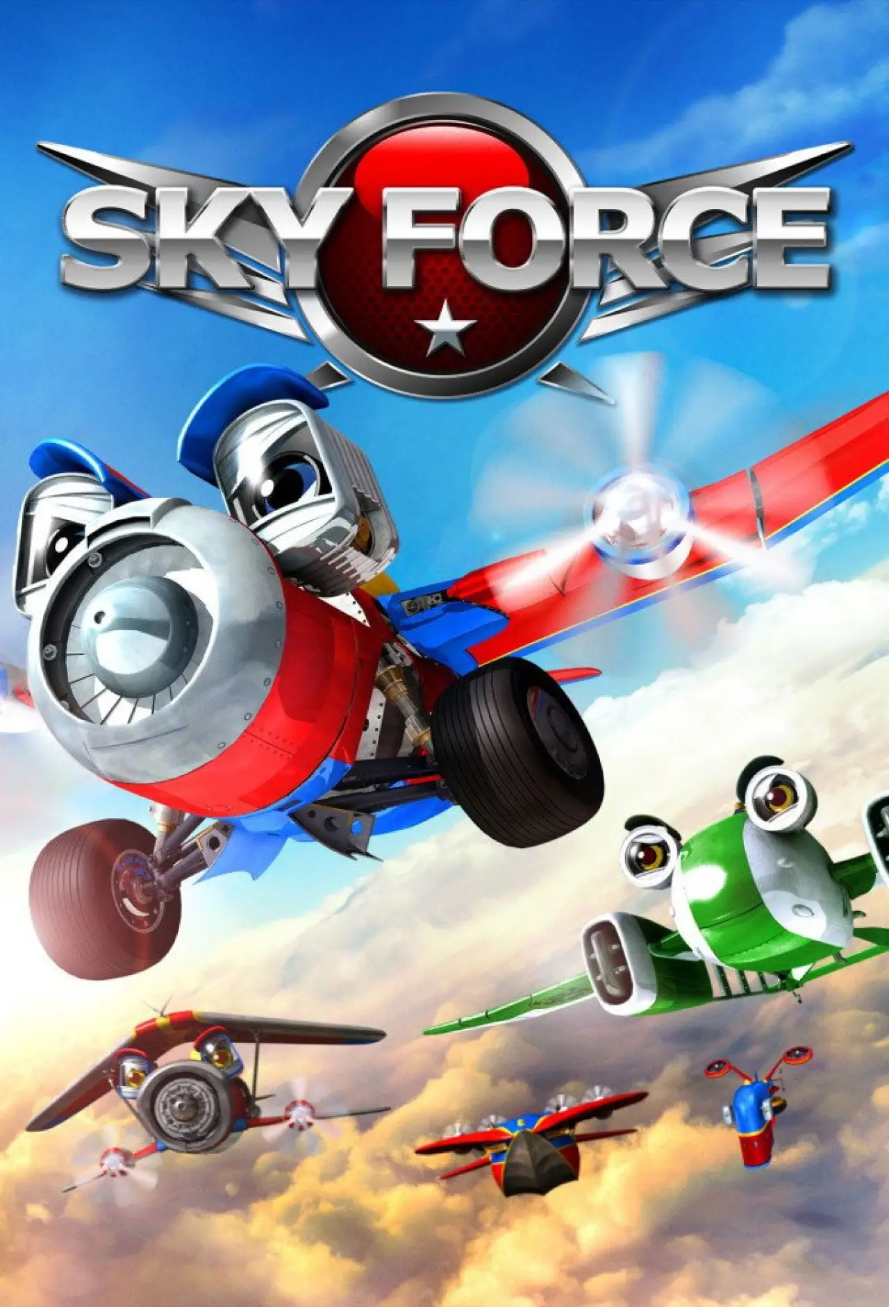 Plakat filmowy "Sky Force 3D"