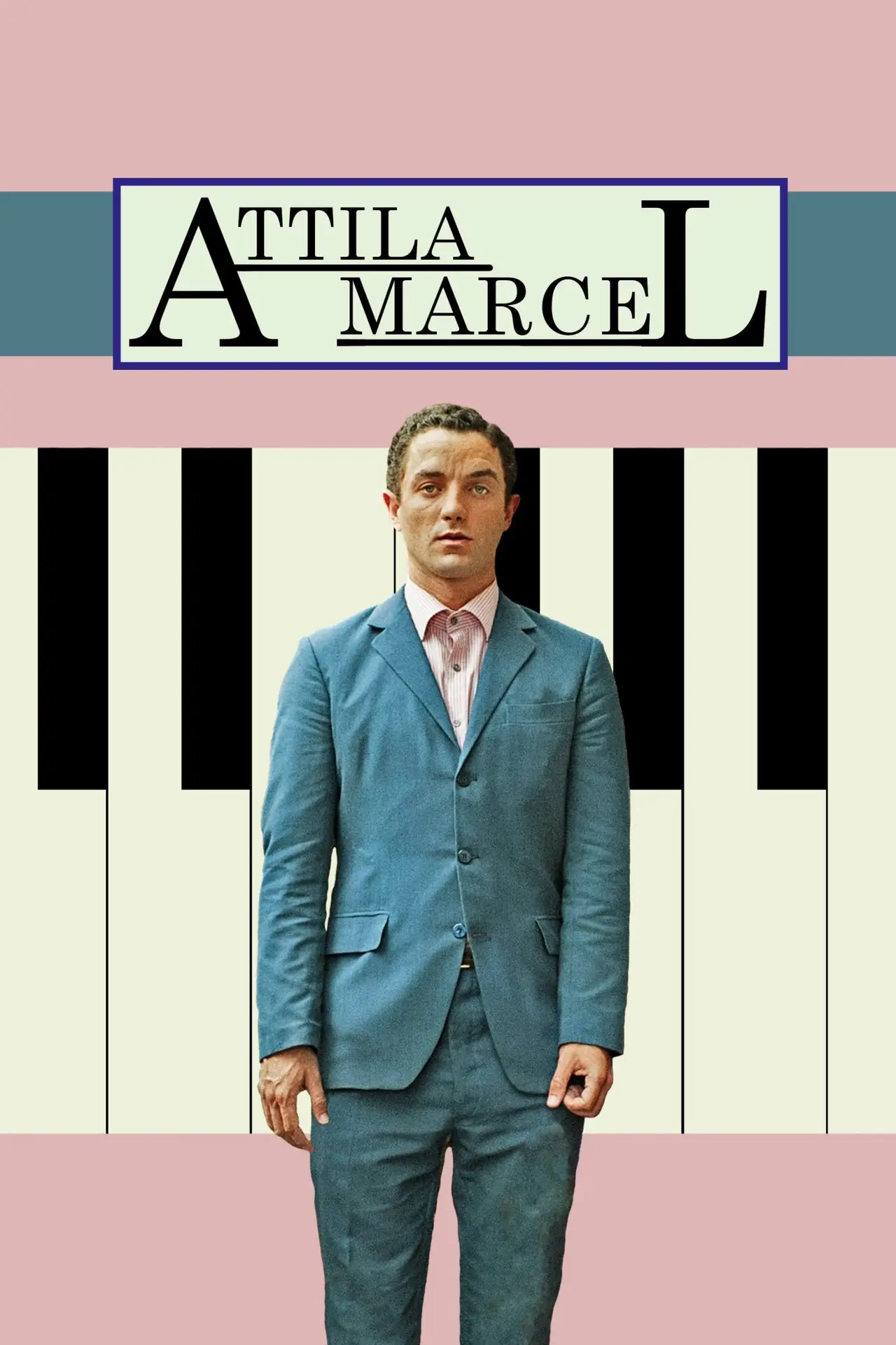 Plakat filmowy "Attila Marcel"