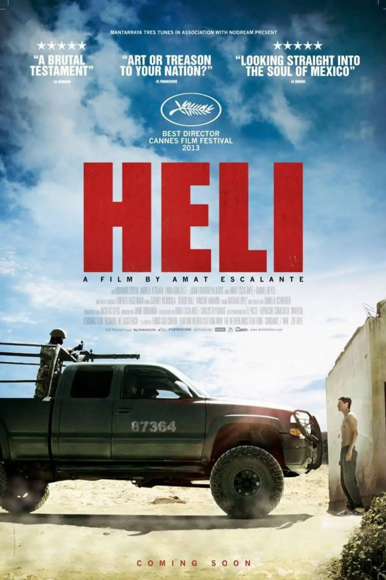 Plakat filmowy "Heli"
