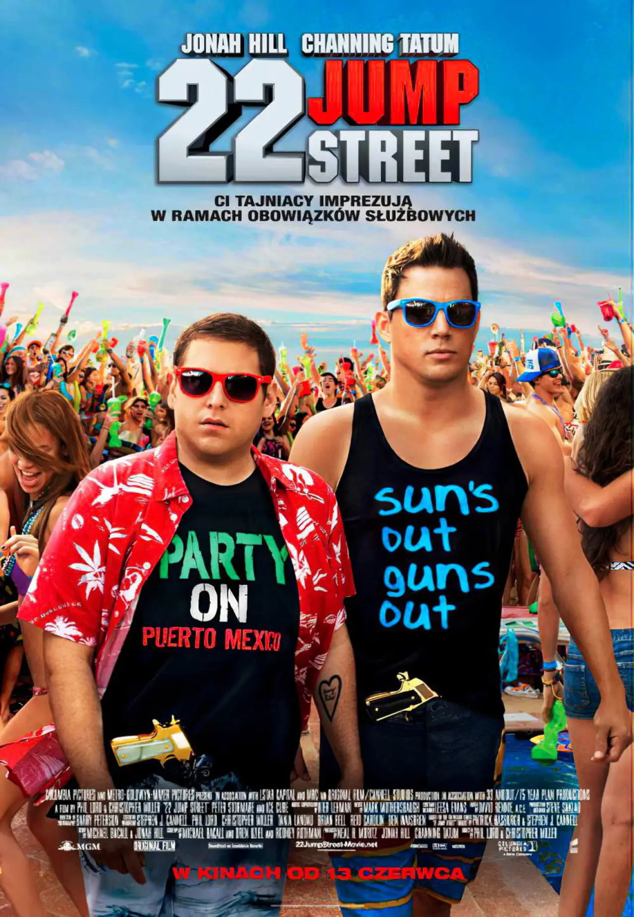 Plakat filmowy "22 Jump Street"