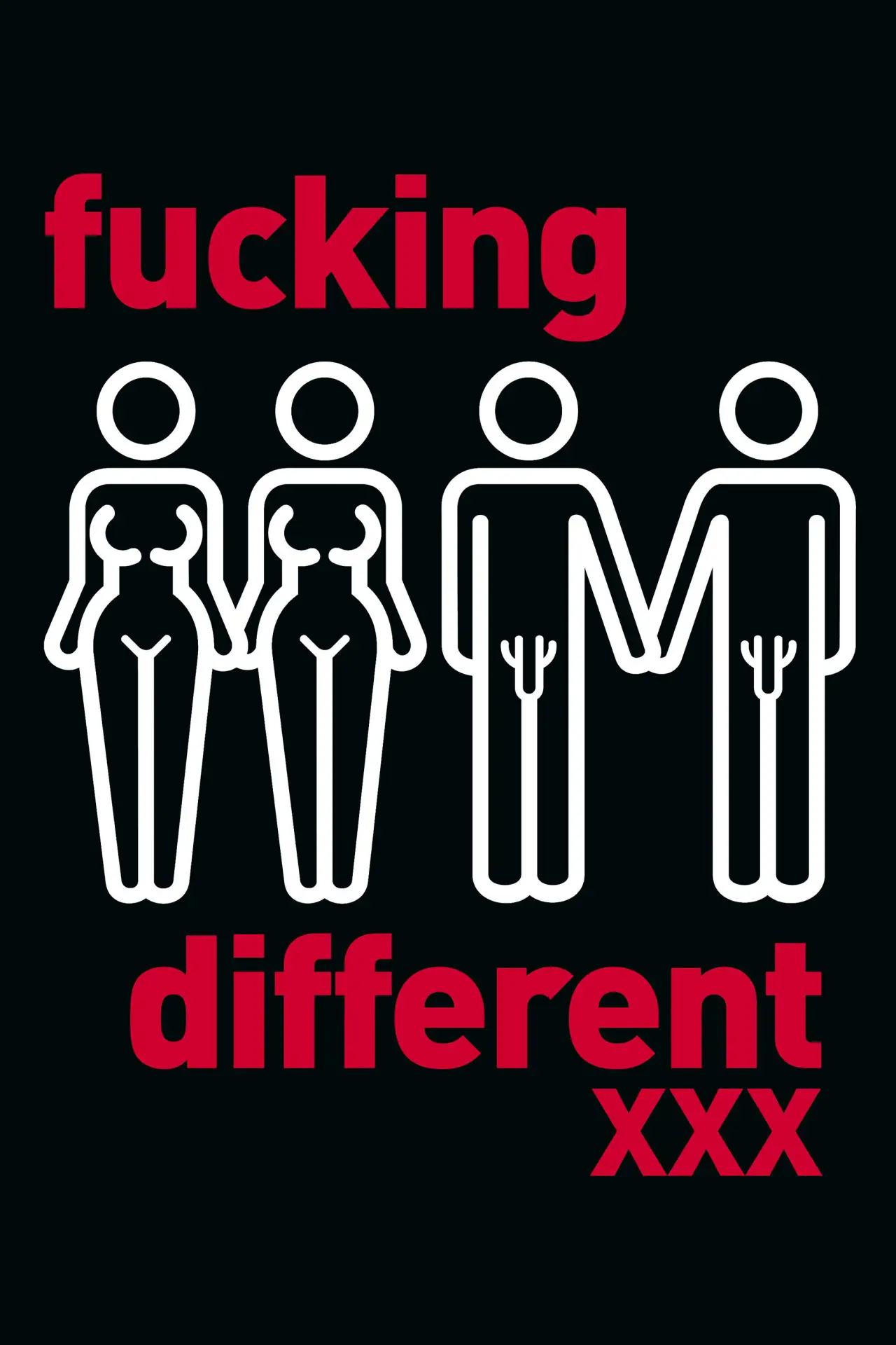 Plakat filmowy "Fucking Different XXX"