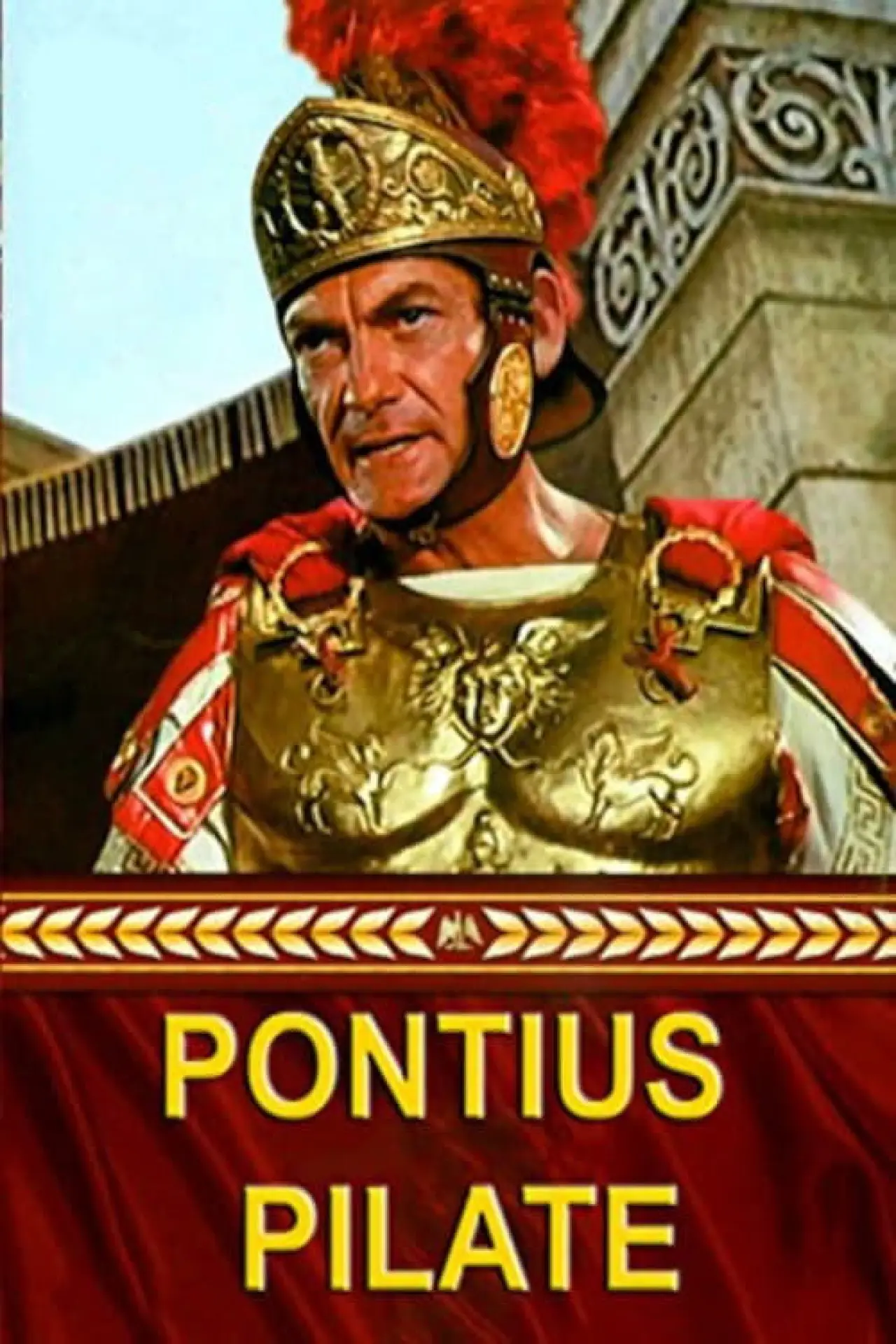 Plakat filmowy "Poncjusz Piłat"