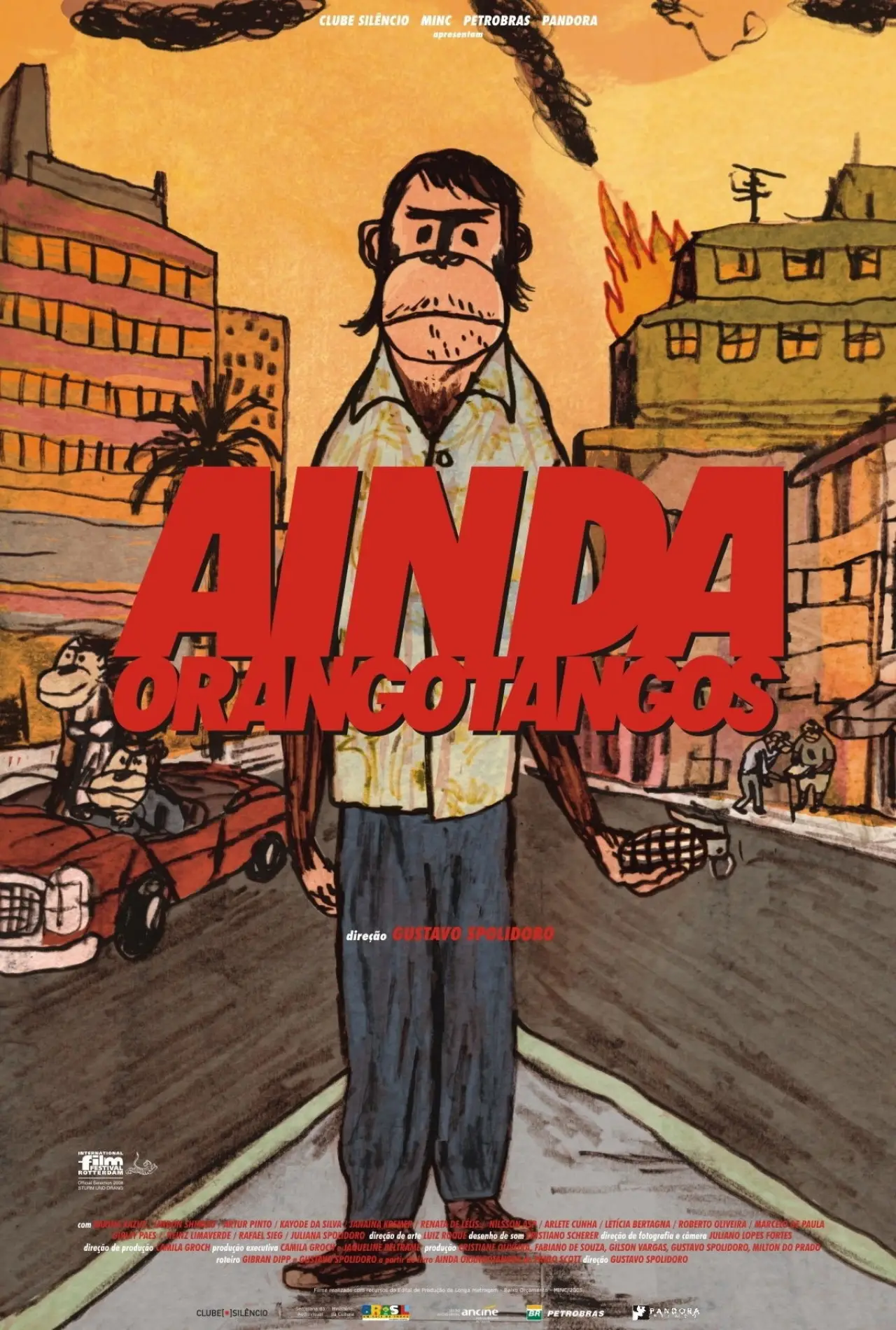 Plakat filmowy "Ainda Orangotangos"