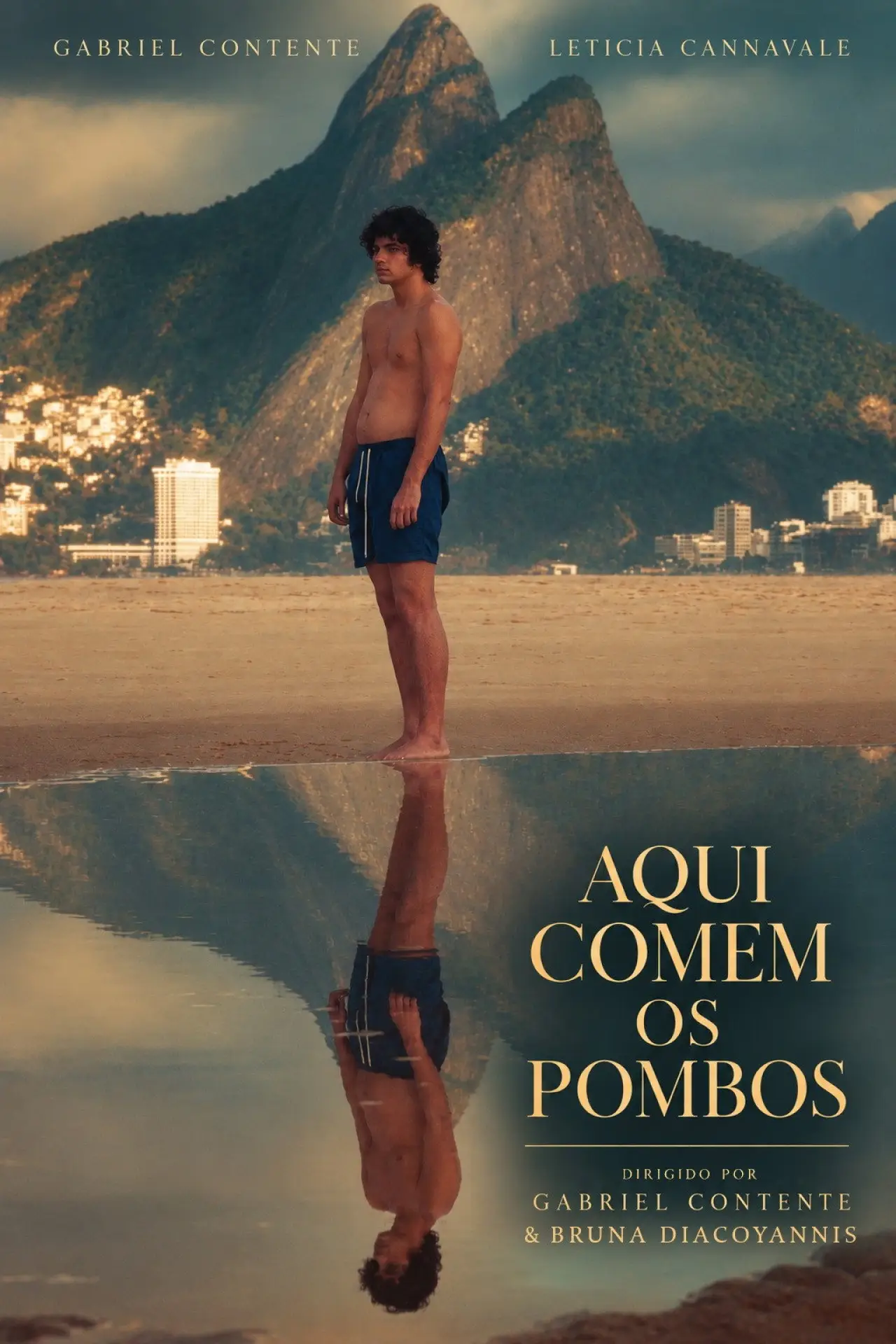 Plakat filmowy "Aqui Comem Os Pombos"