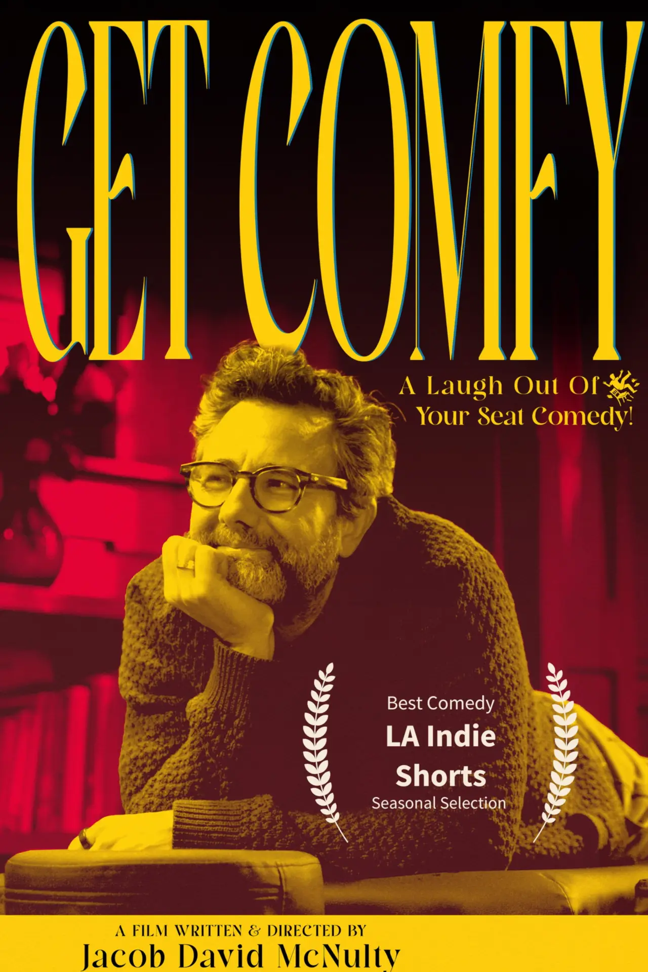 Plakat filmowy "Get Comfy"