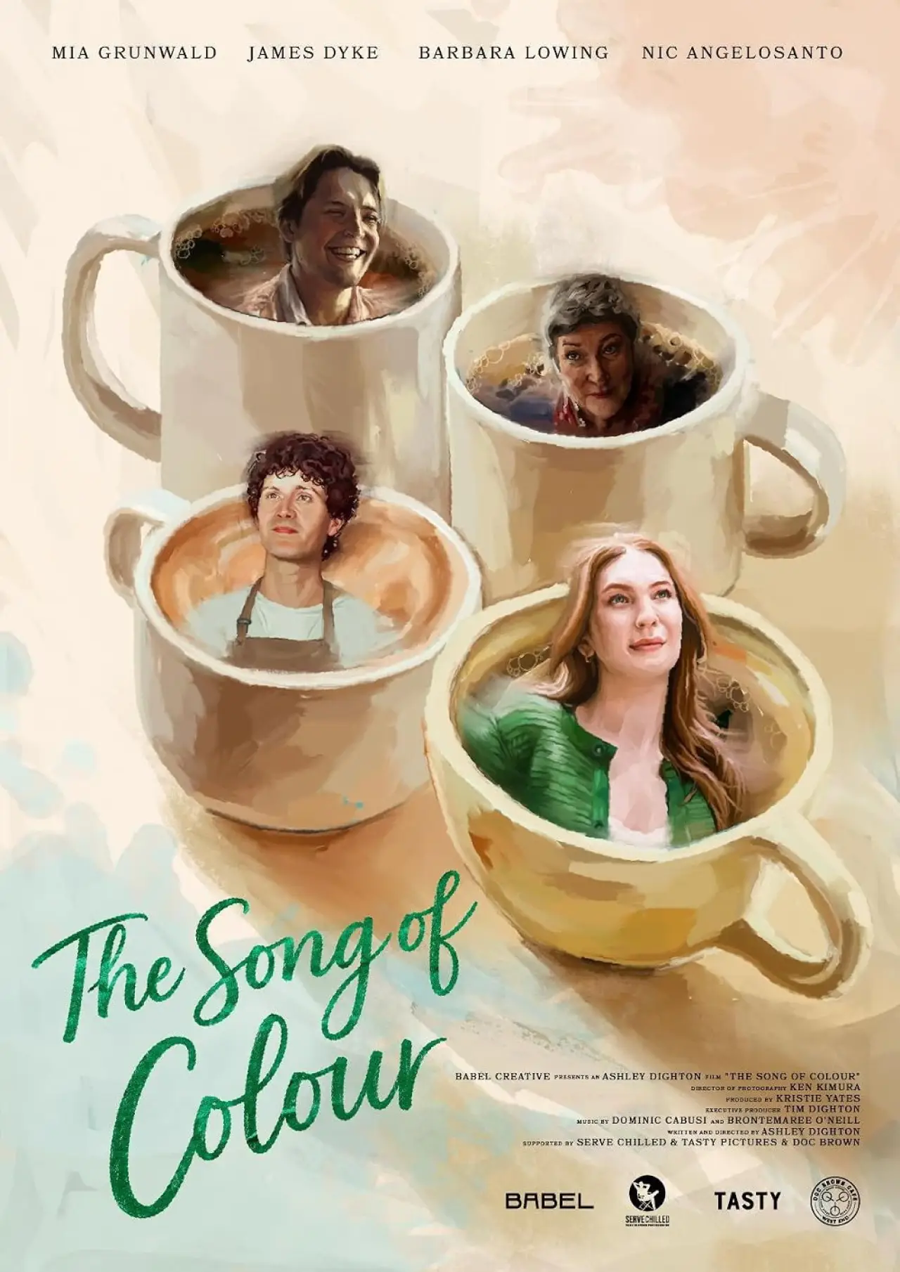 Plakat filmowy "The Song of Colour"