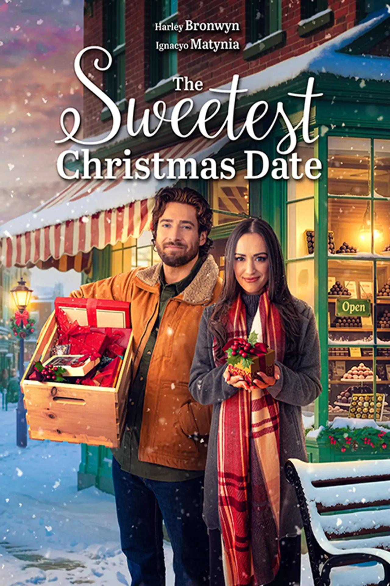 Plakat filmowy "The Sweetest Christmas Date"