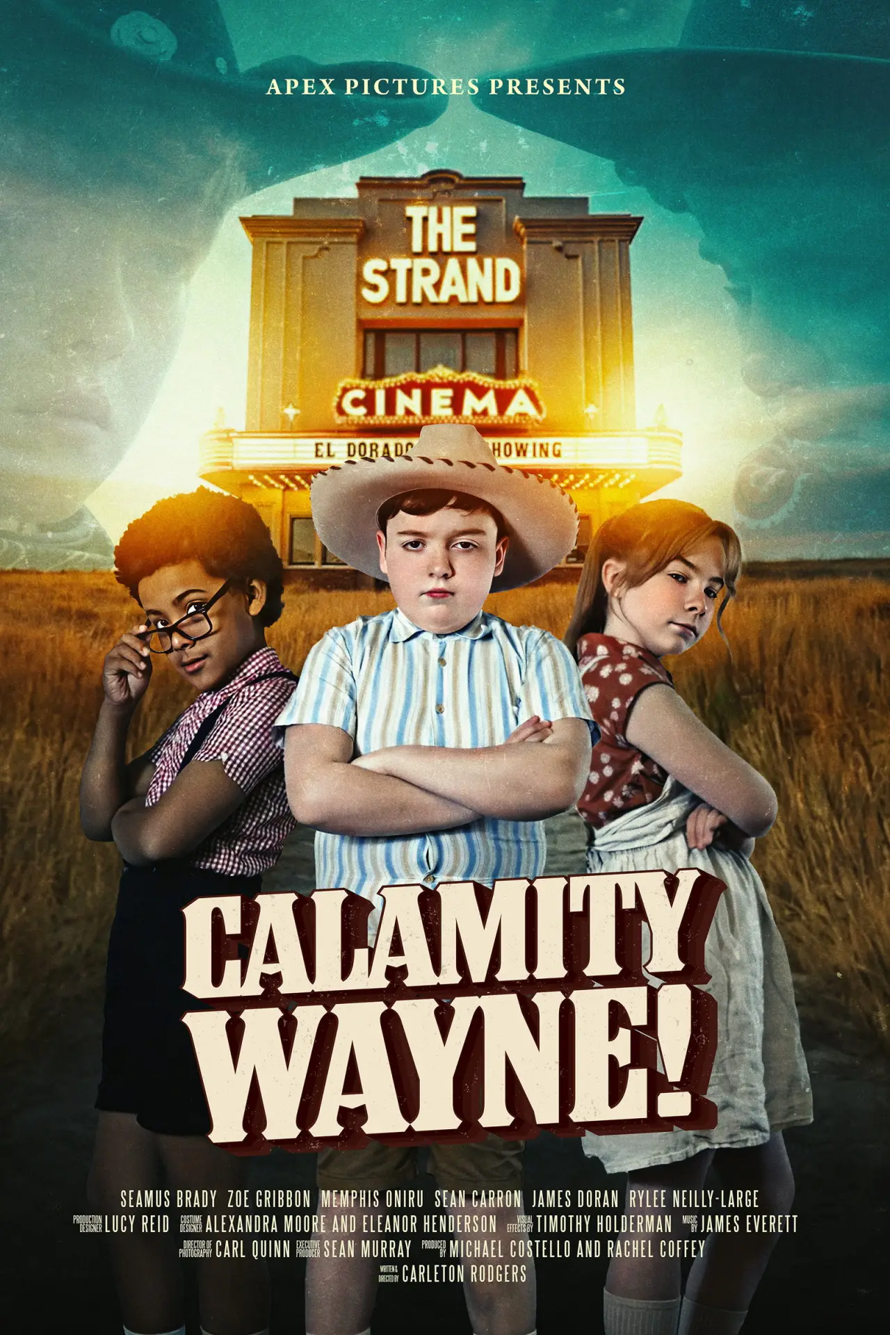 Plakat filmowy "Calamity Wayne"