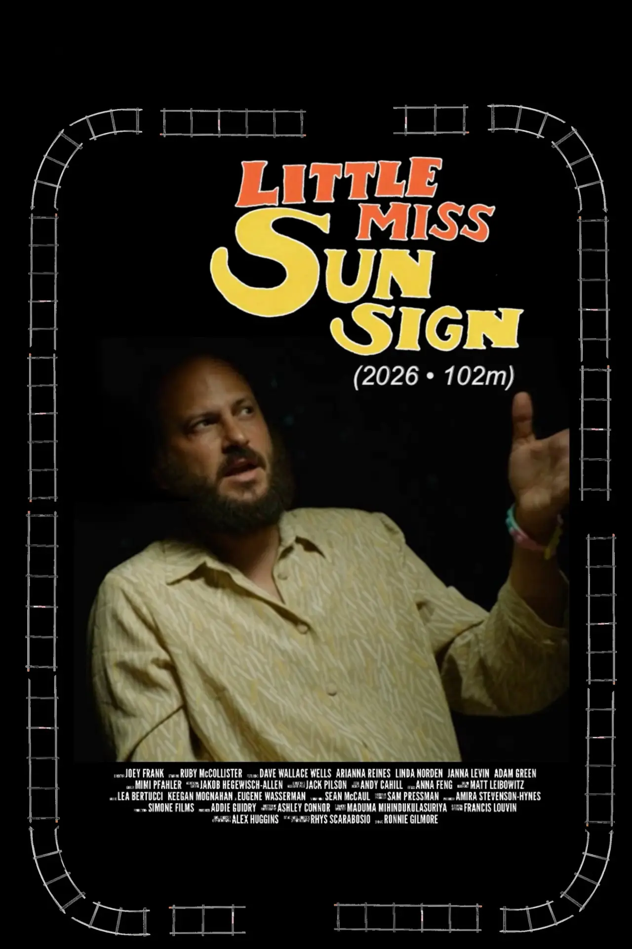 Plakat filmowy "Little Miss Sun Sign"