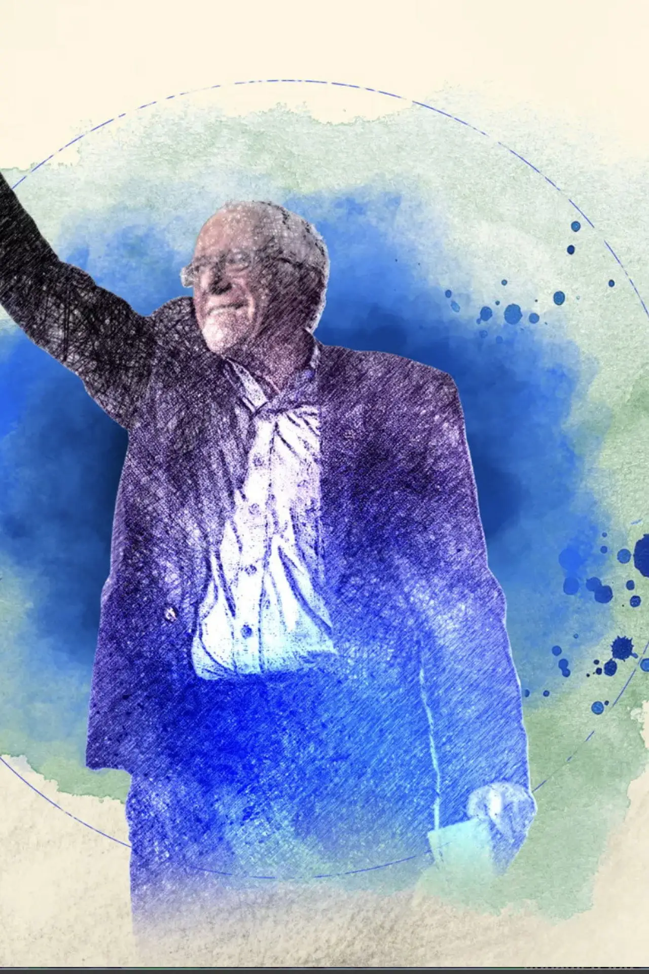 Plakat filmowy "Long Game: The Bernie Sanders Effect"