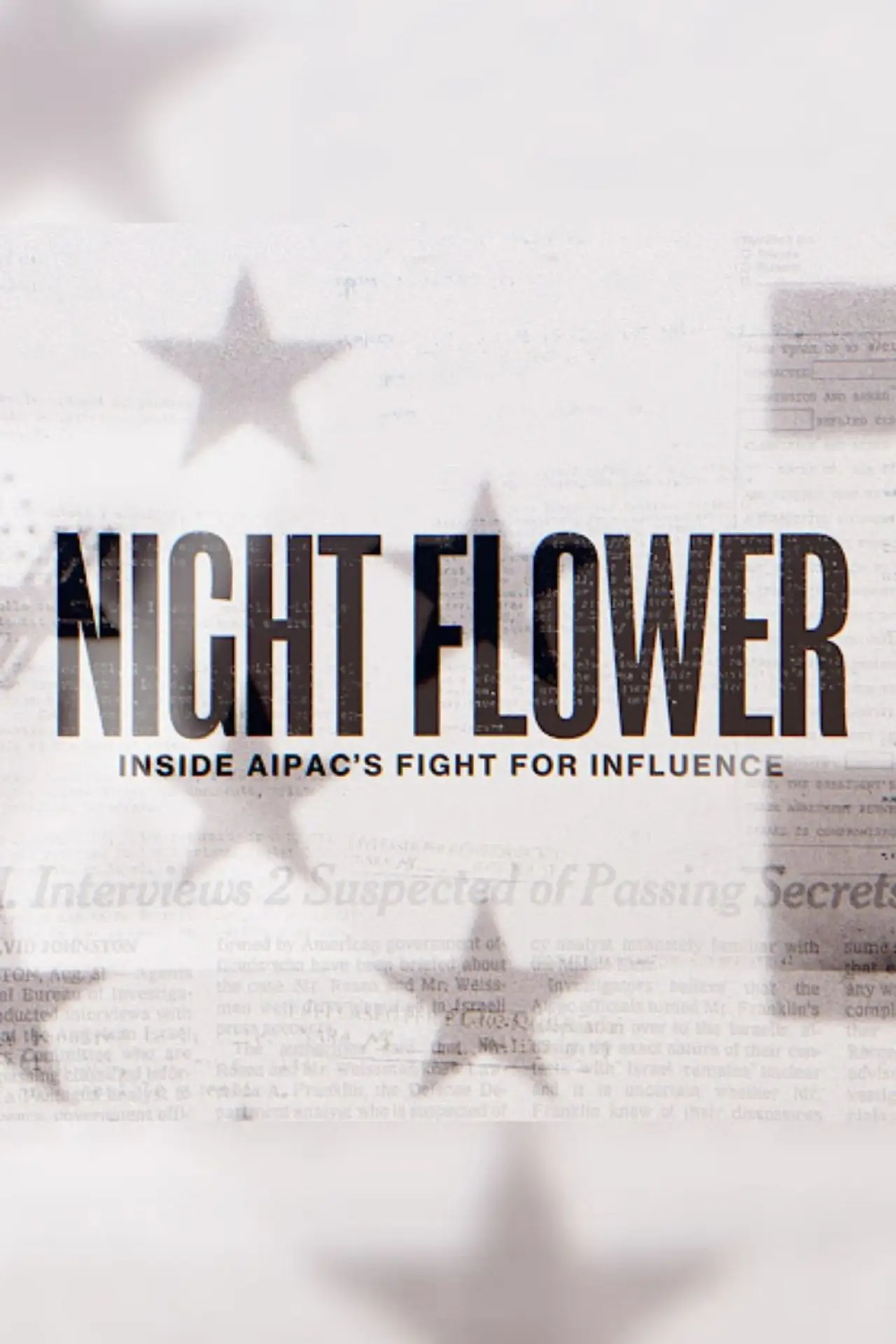 Plakat filmowy "Night Flower: Inside AIPAC