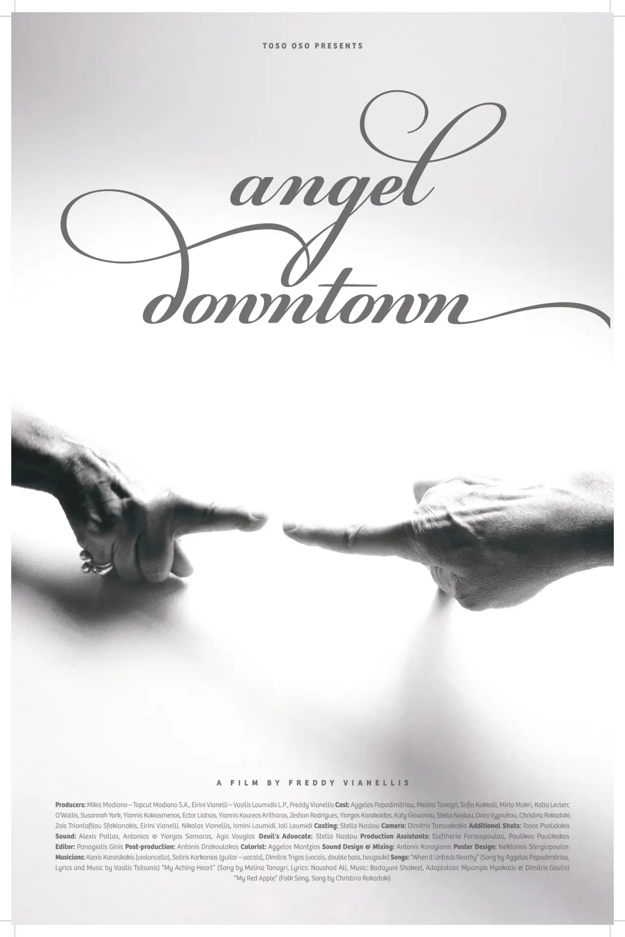 Plakat filmowy "Άγγελος στα πέριξ"