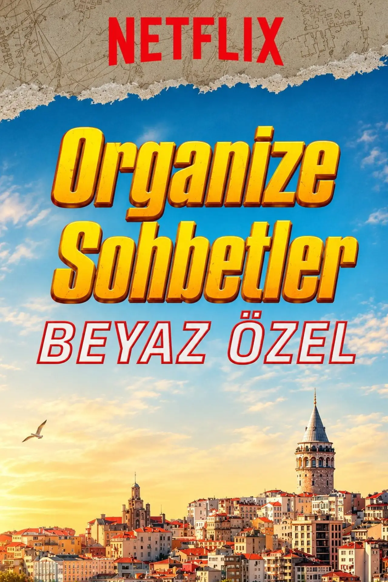 Plakat filmowy "Organize Isler Karun Hazinesi - Organize Sohbetler Beyaz Ozel"