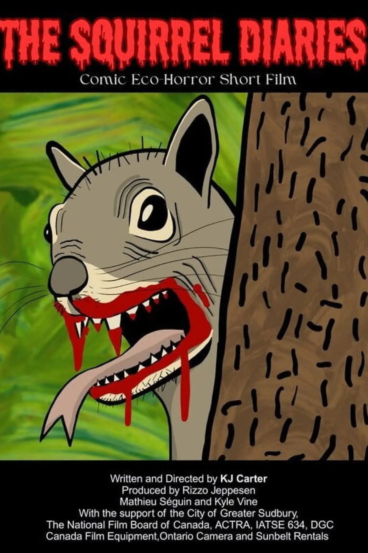 Plakat filmowy "The Squirrel Diaries"
