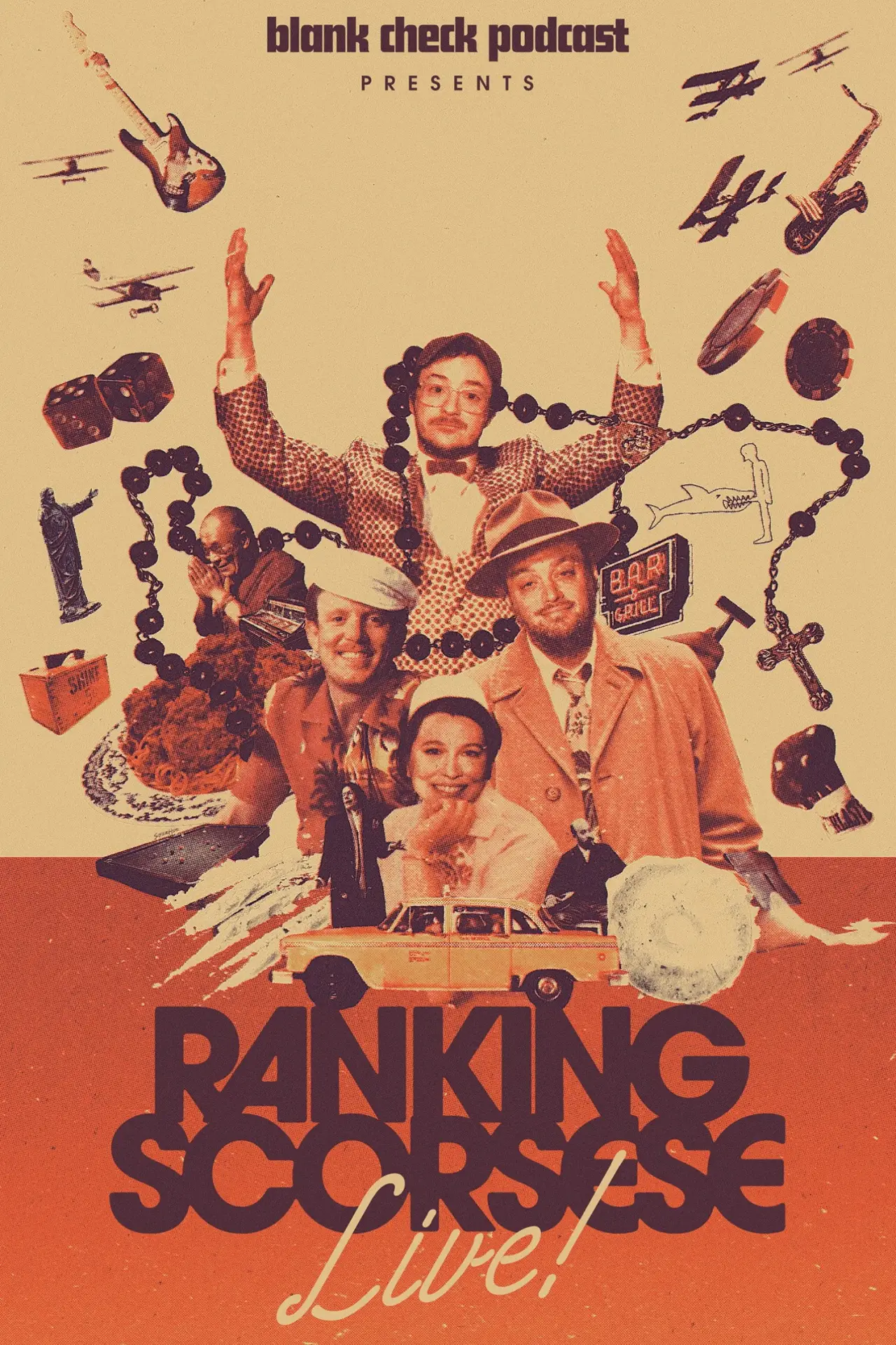 Plakat filmowy "Blank Check Presents: Ranking Scorsese Live!"