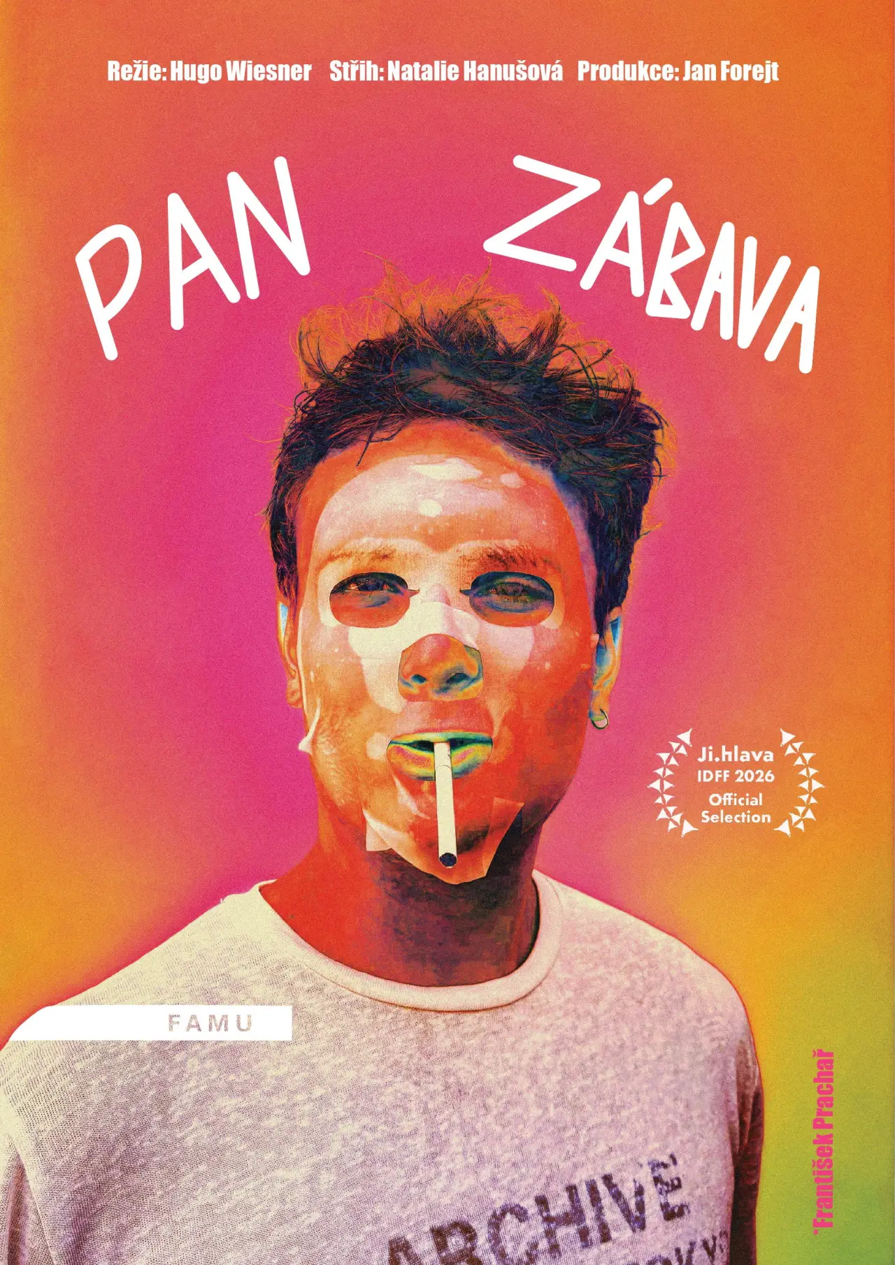 Plakat filmowy "Pan Zábava"