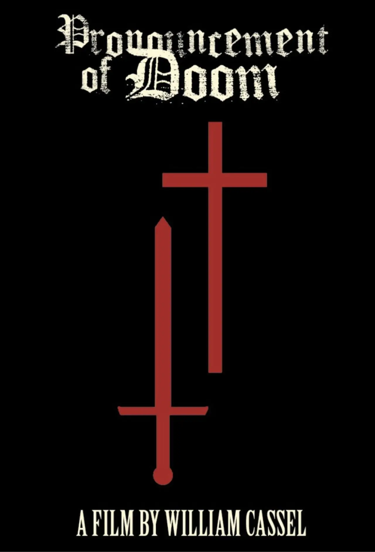 Plakat filmowy "Pronouncement of Doom"