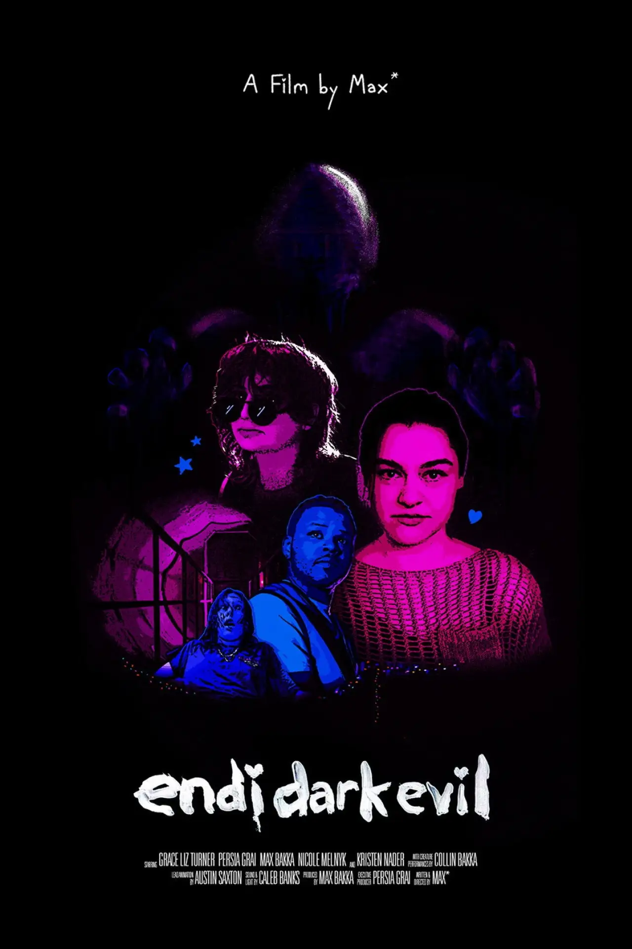 Plakat filmowy "Endi Dark Evil"