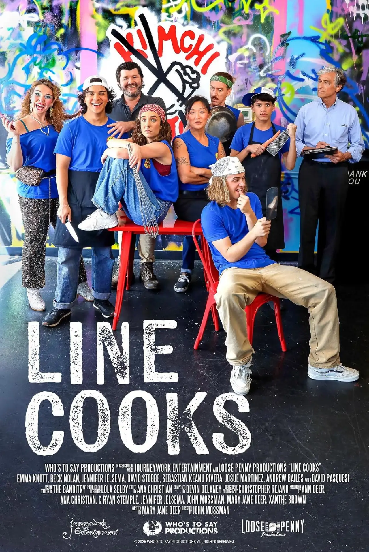 Plakat filmowy "Line Cooks"