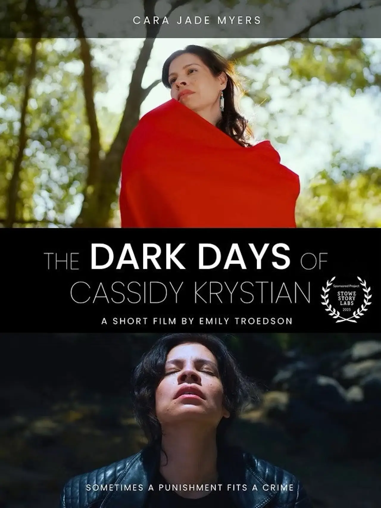 Plakat filmowy "The Dark Days of Cassidy Krystian"