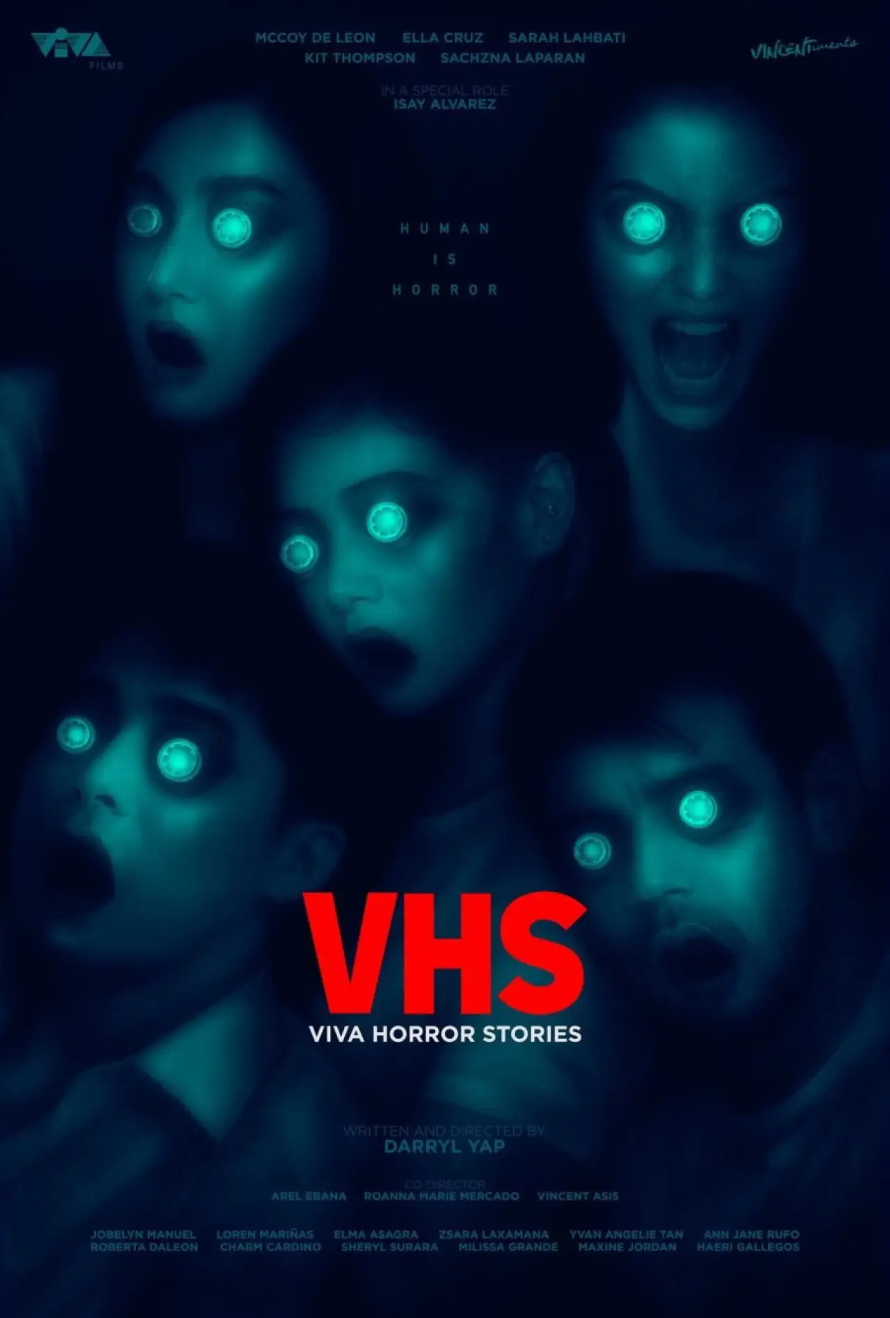 Plakat filmowy "VHS"