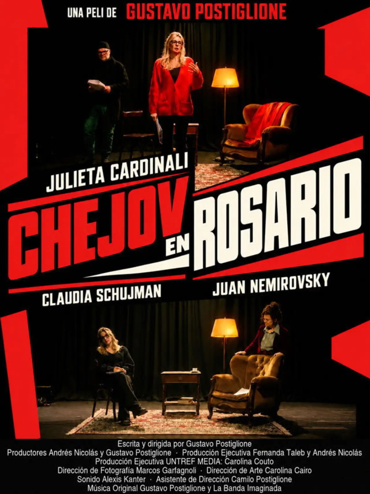 Plakat filmowy "Chejov en Rosario"