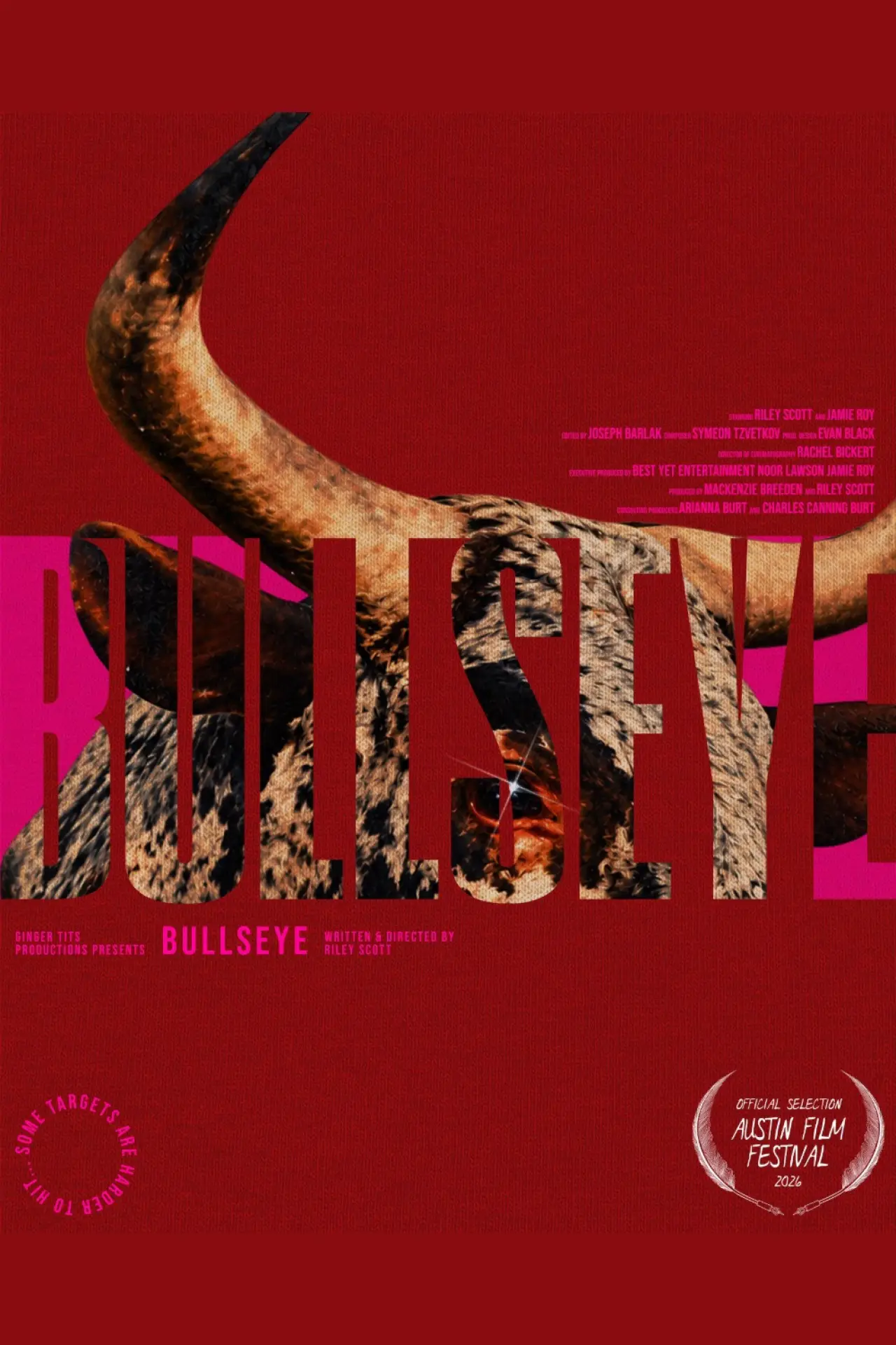 Plakat filmowy "Bullseye"
