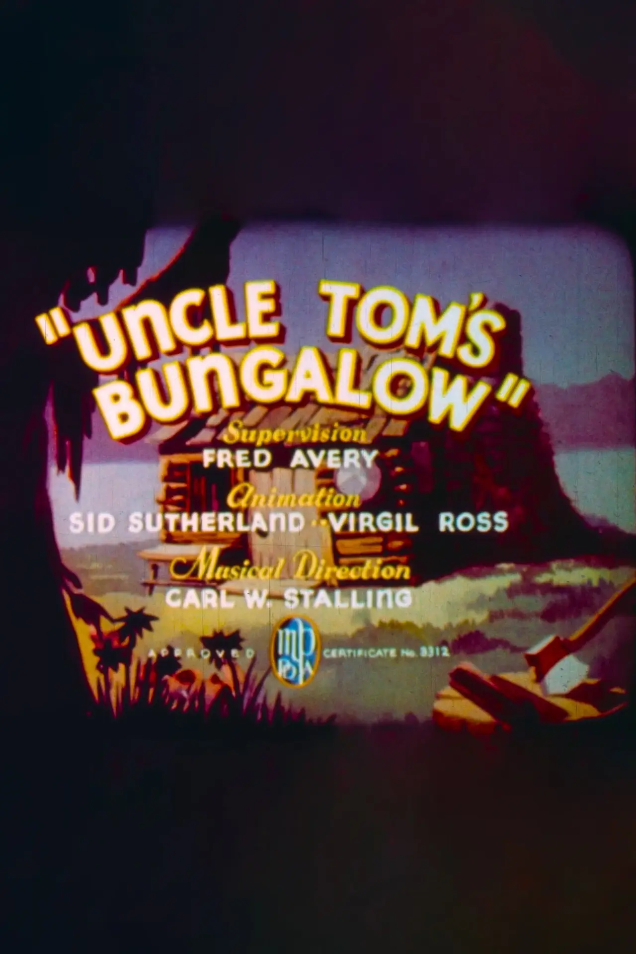 Plakat filmowy "Uncle Tom