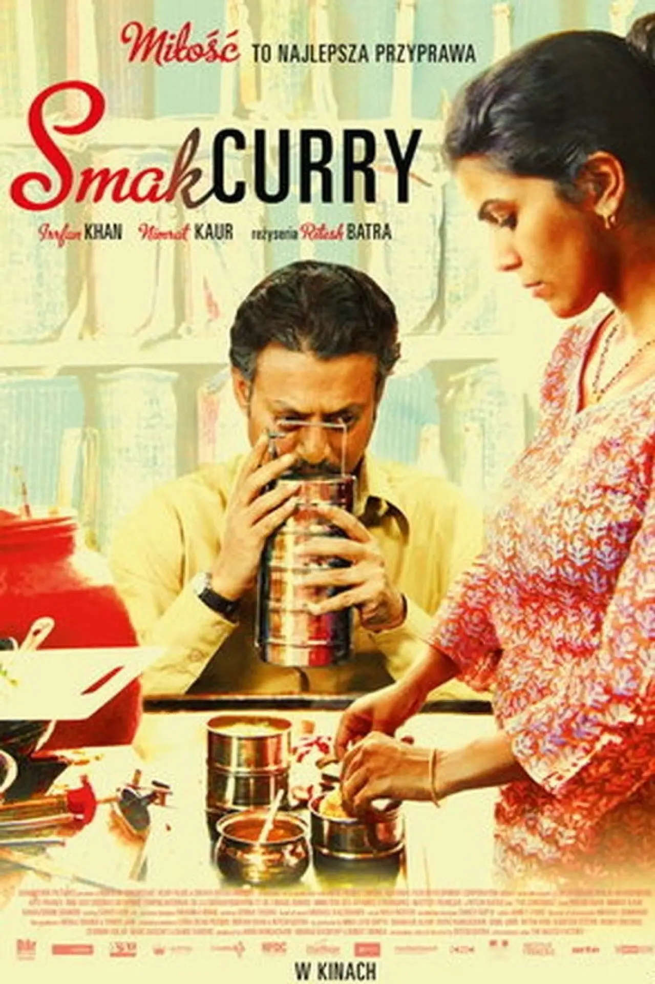 Plakat filmowy "Smak curry"