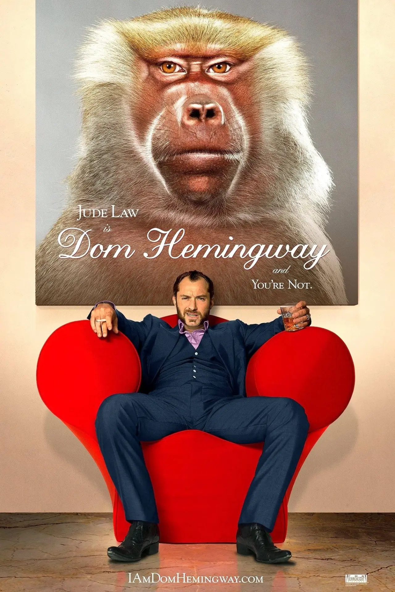 Plakat filmowy "Dom Hemingway"