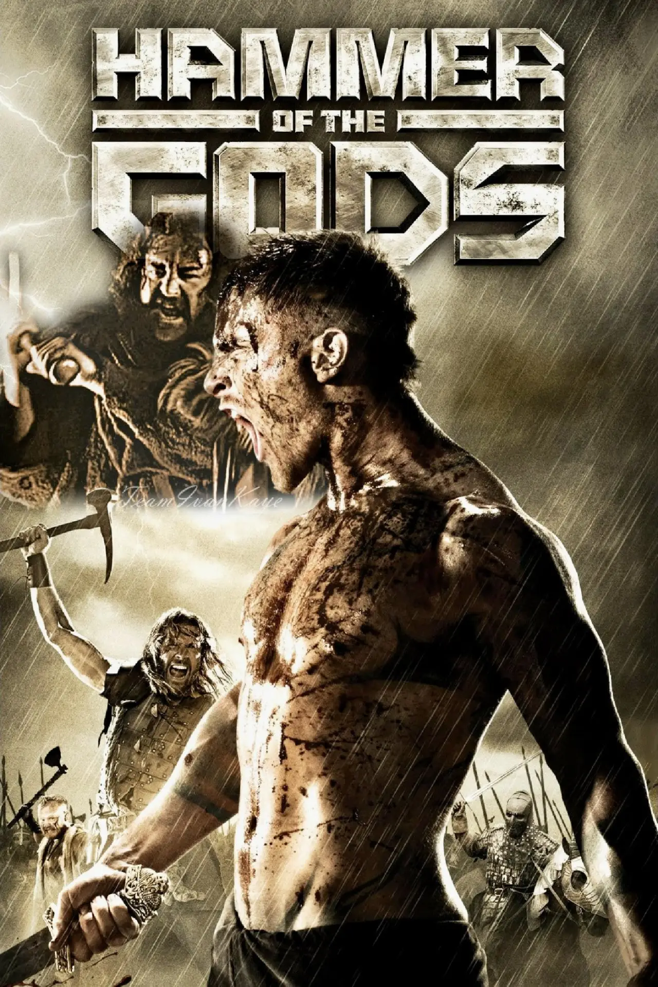Plakat filmowy "Hammer of the Gods: Młot bogów"