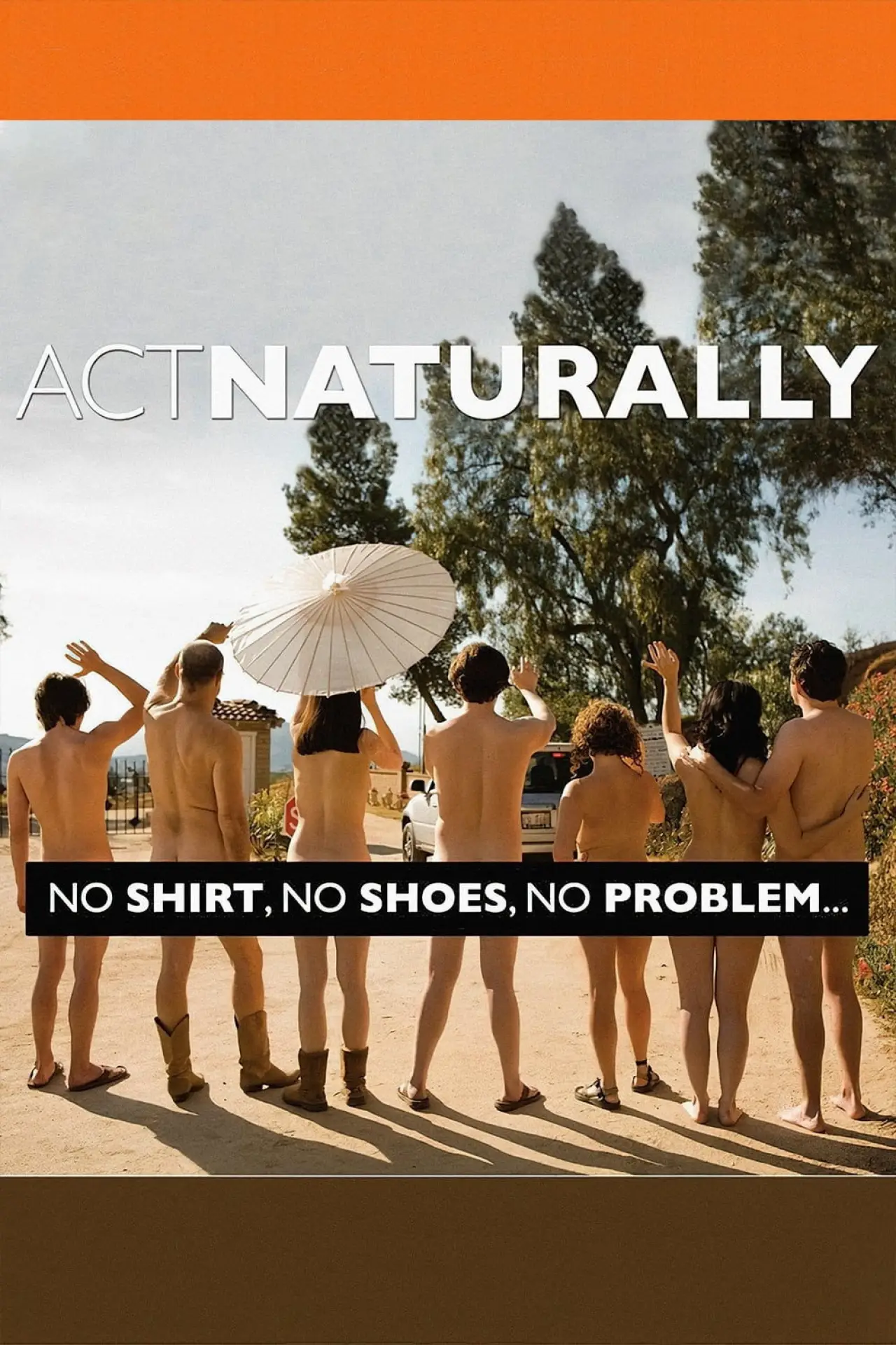 Plakat filmowy "Act Naturally"