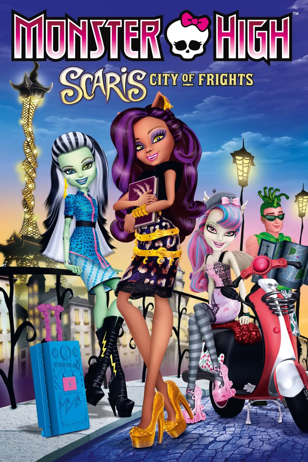 Plakat filmowy "Monster High: Upioryż - miasto strachu"