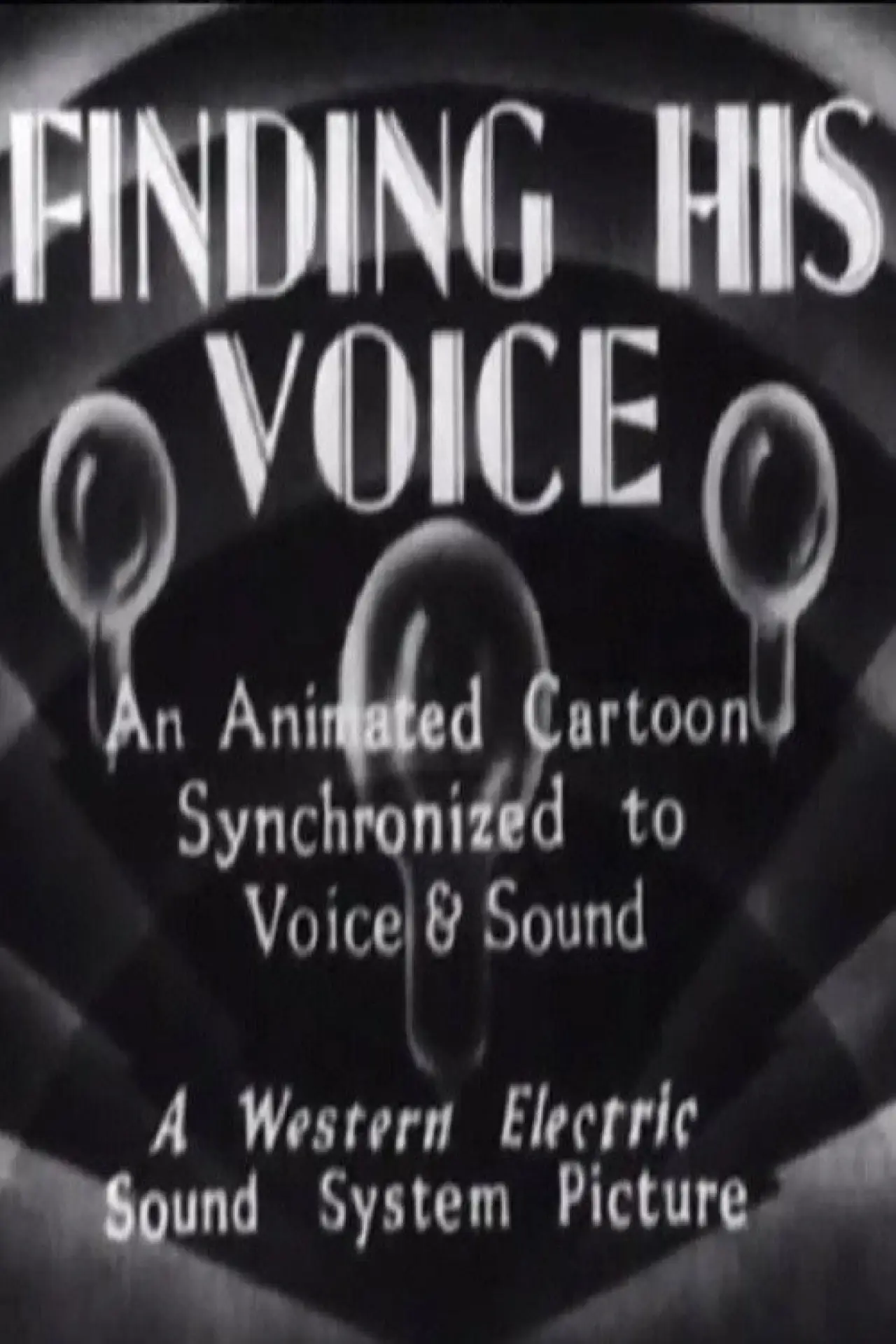Plakat filmowy "Finding His Voice"