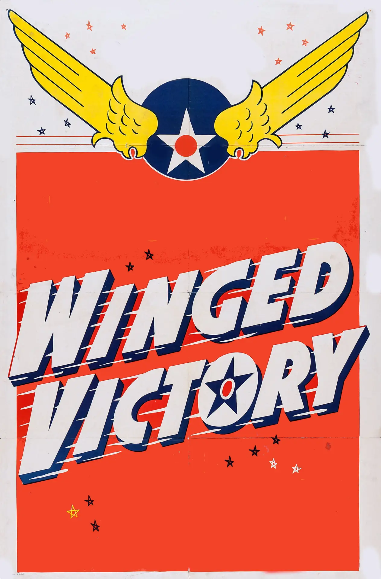 Plakat filmowy "Winged Victory"