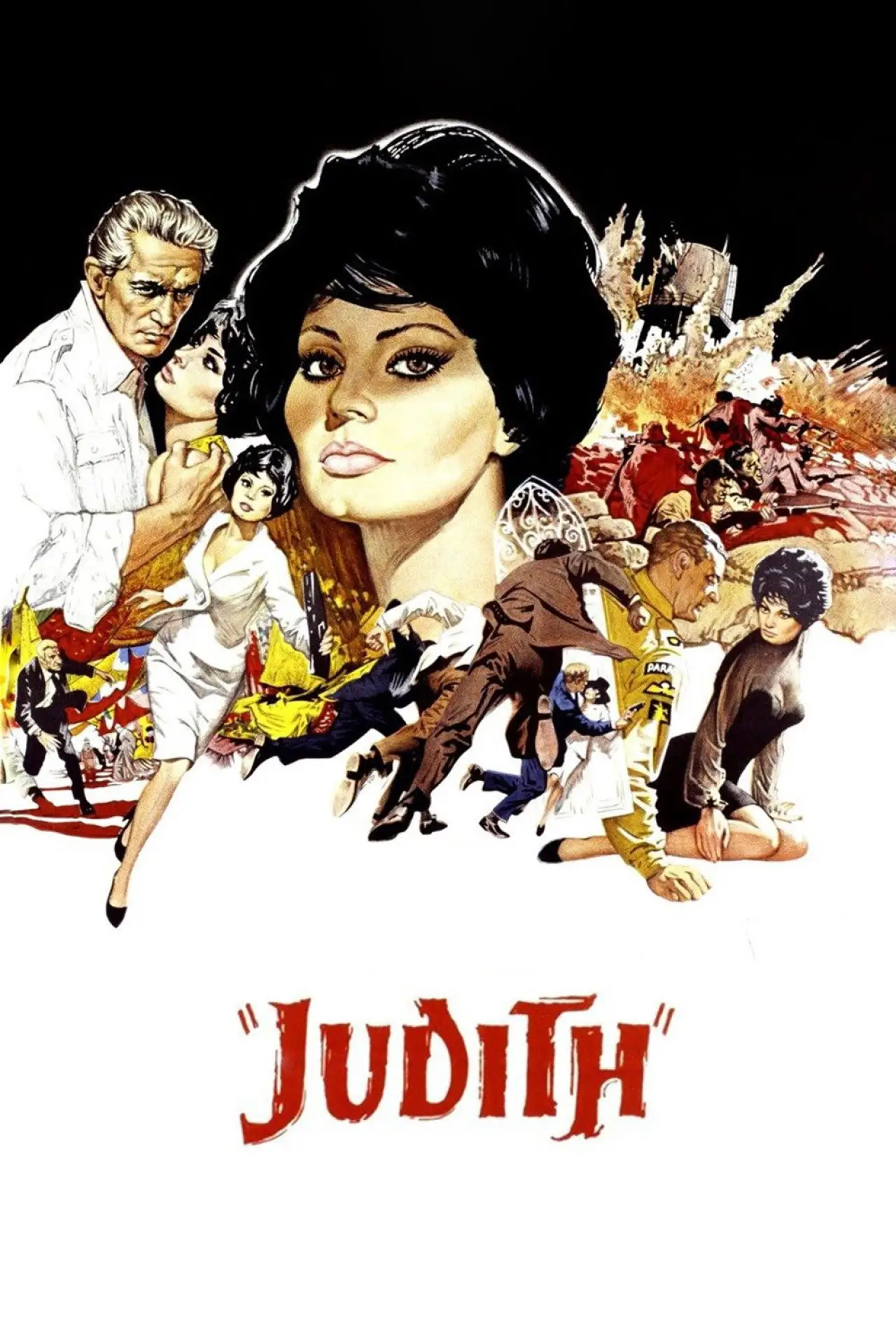 Plakat filmowy "Judyta"