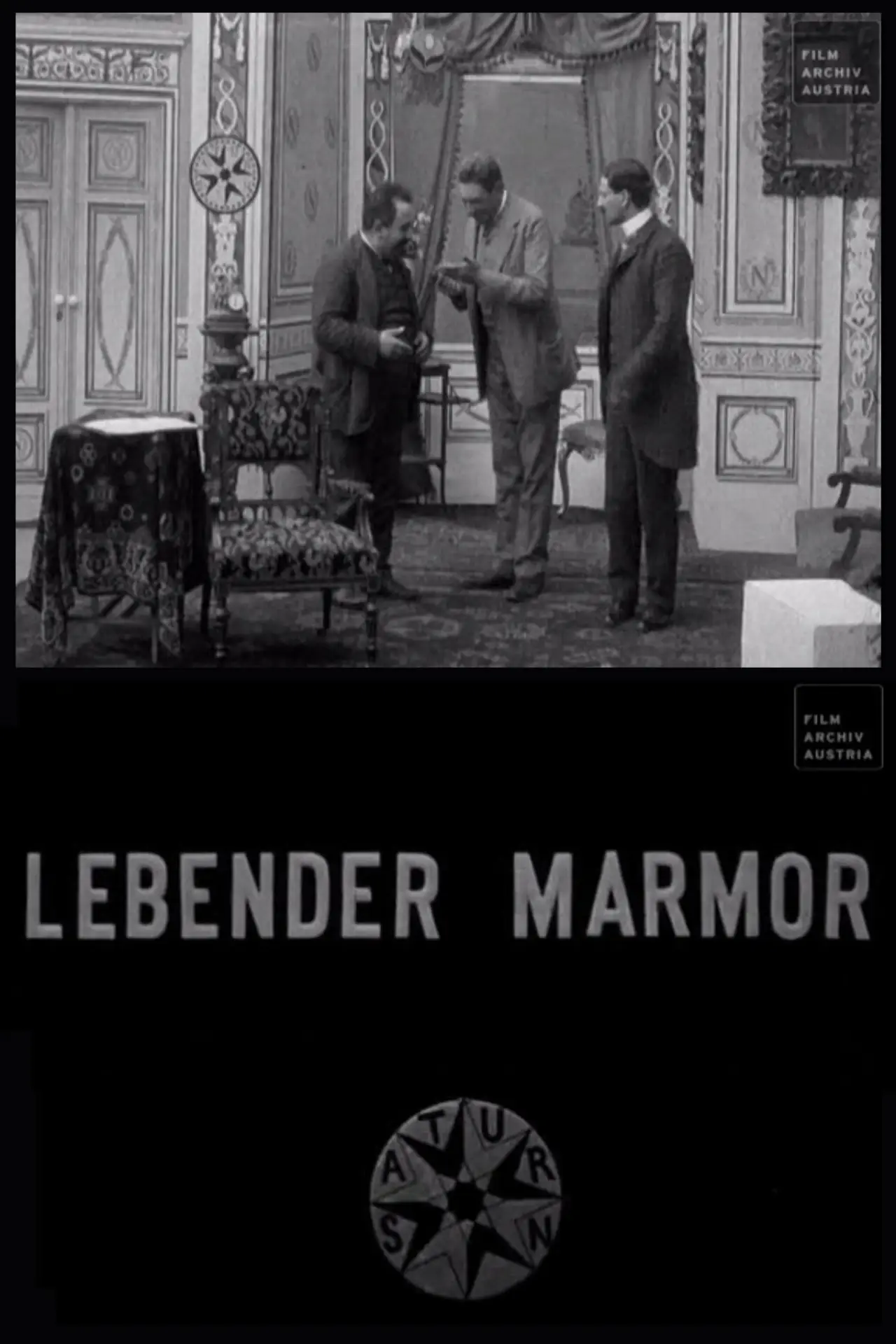 Plakat filmowy "Lebender Marmor"