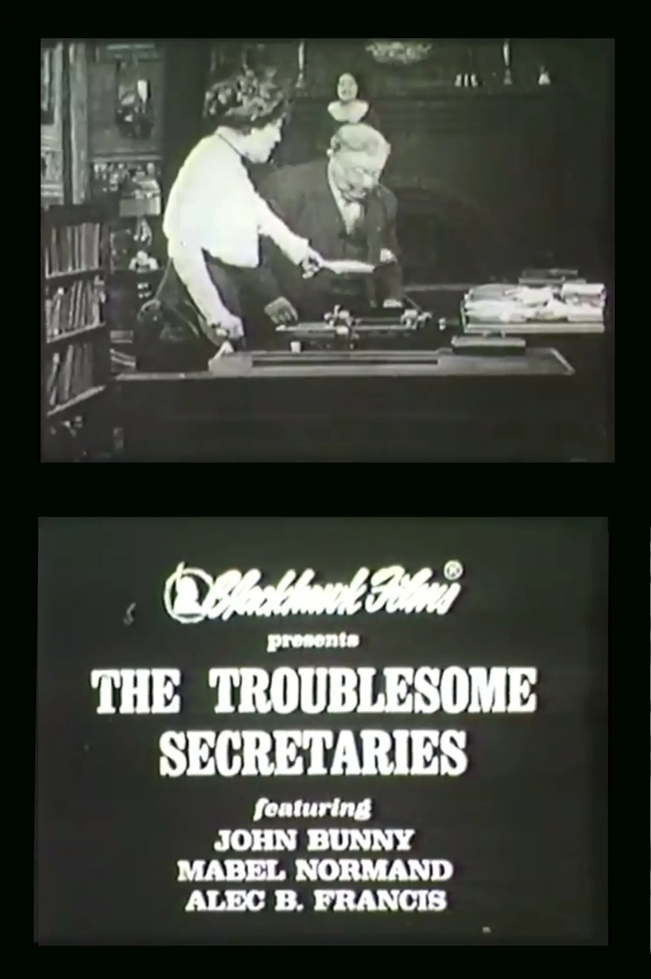 Plakat filmowy "Troublesome Secretaries"