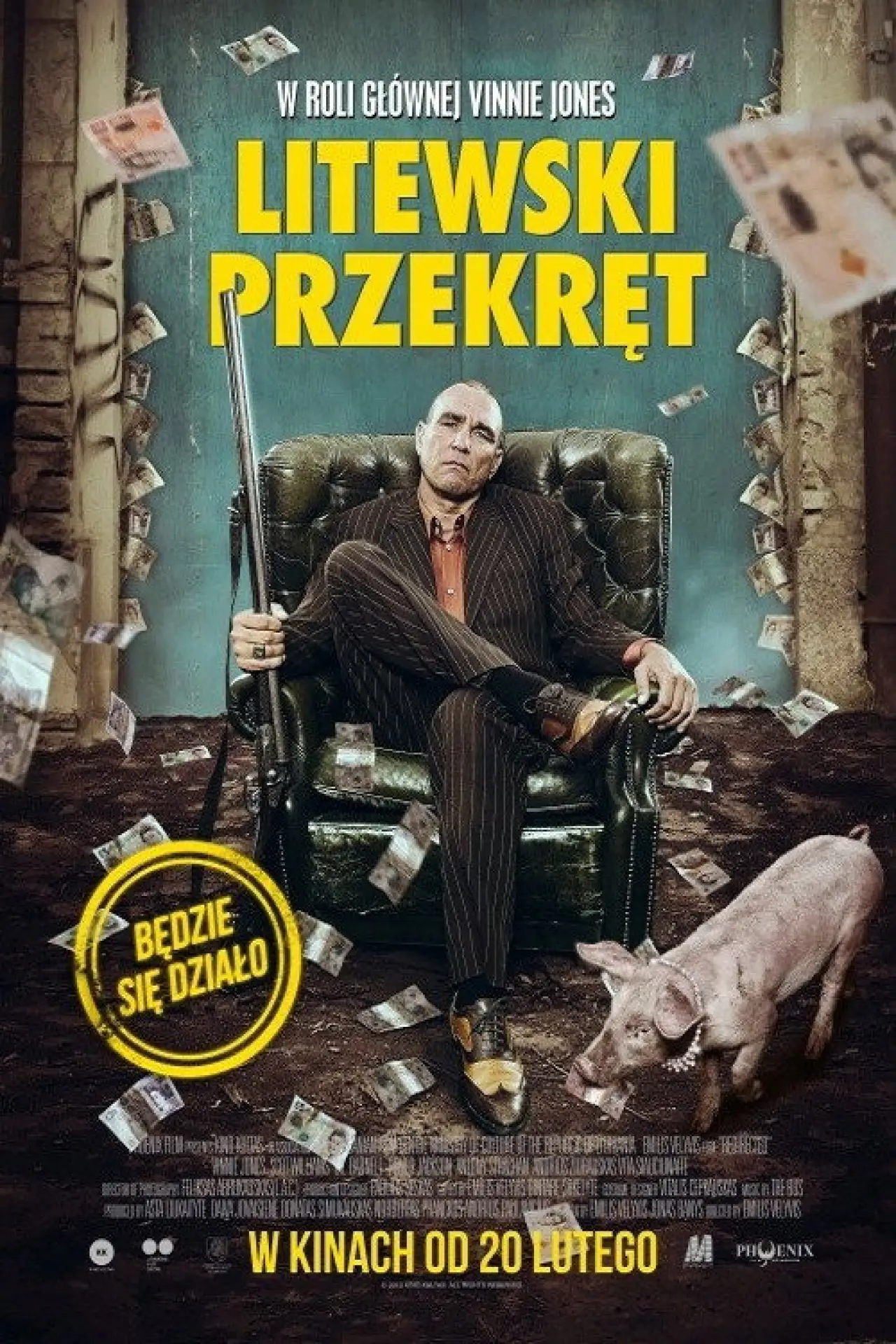 Plakat filmowy "Litewski przekręt"