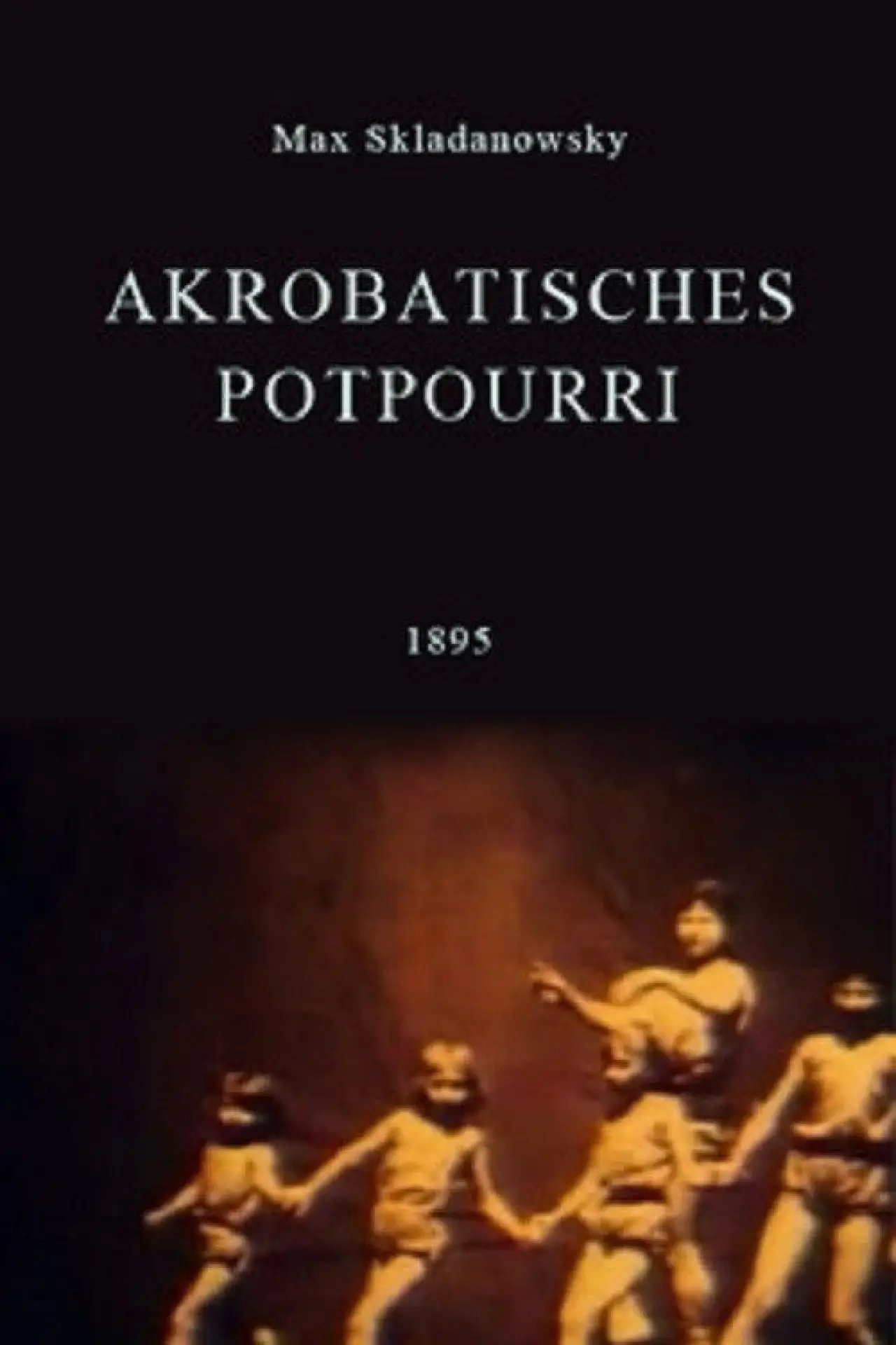 Plakat filmowy "Akrobatisches Potpourri"