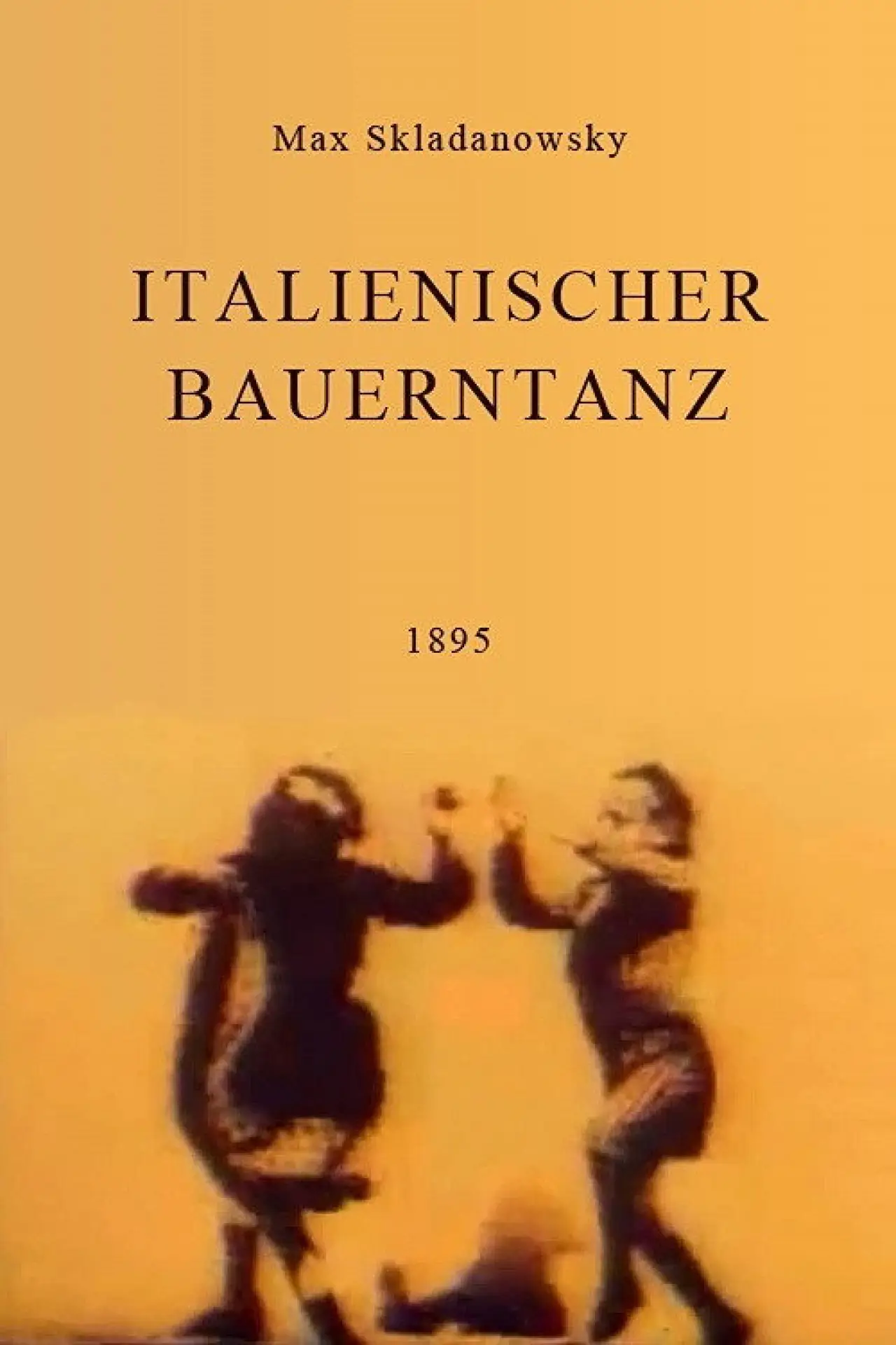 Plakat filmowy "Italienischer Bauerntanz"