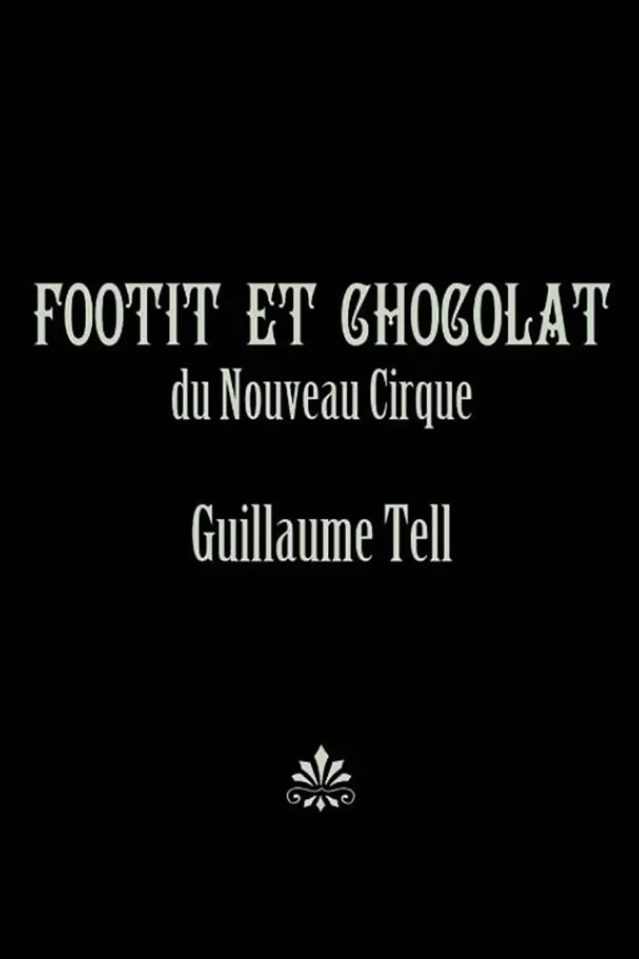 Plakat filmowy "Guillaume Tell"